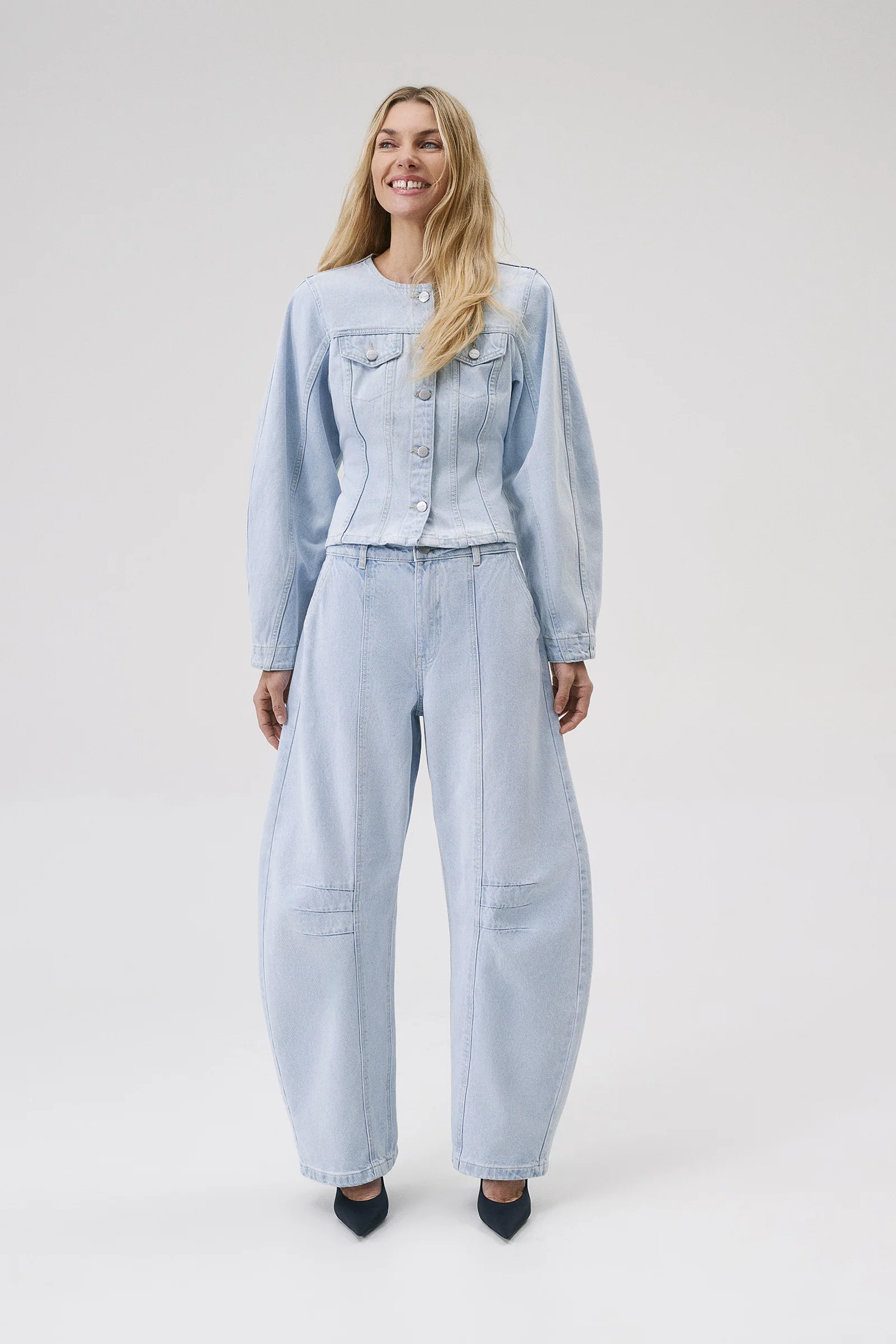 Amaya Barrel Denim Jacket - Image 5