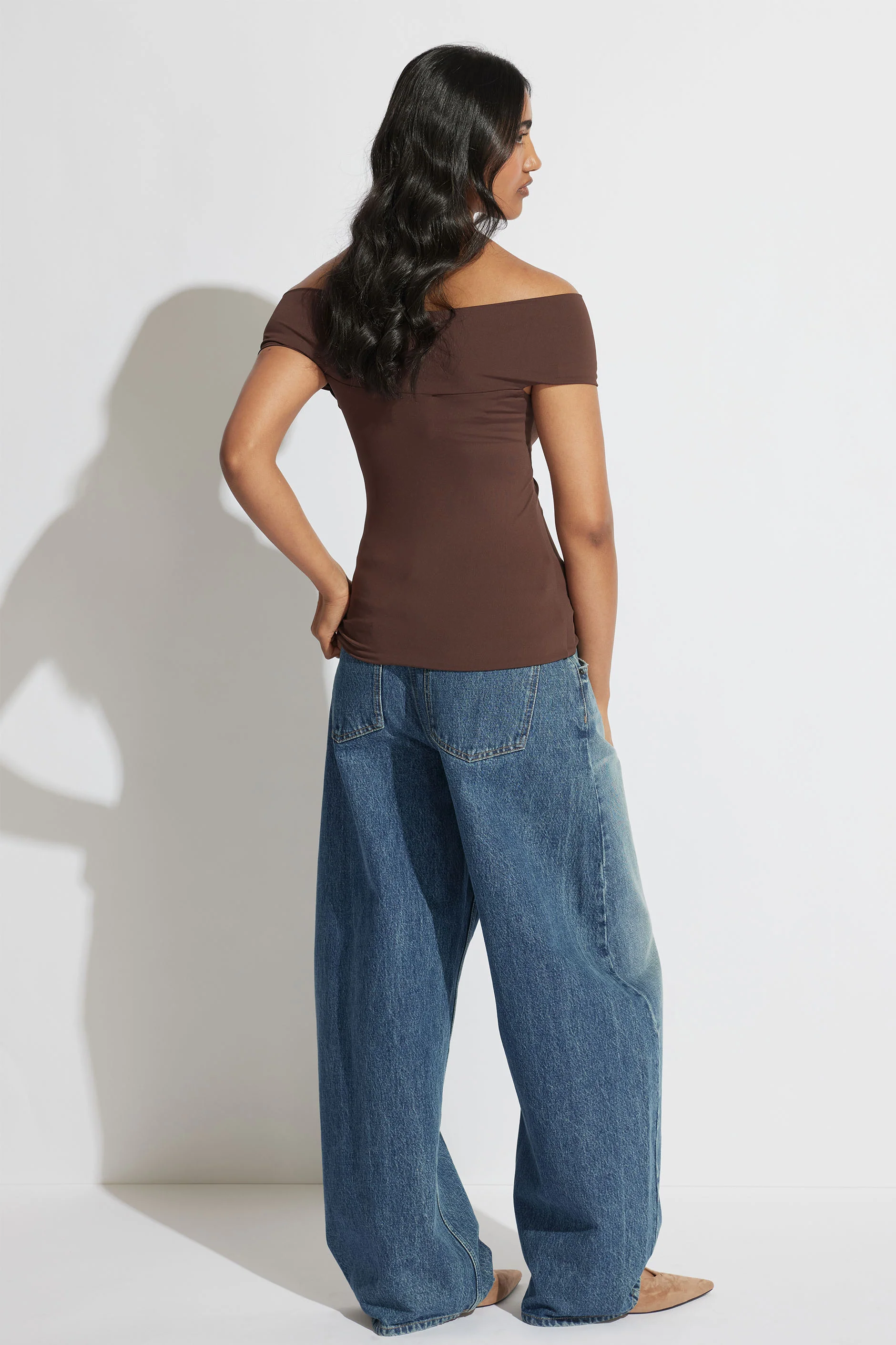 Amy Off Shoulder Twist Top - Image 3