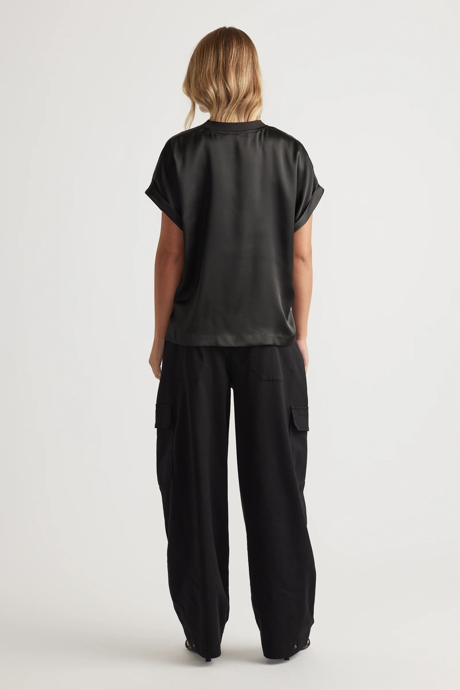 AnnMaree Satin Tee - Image 3