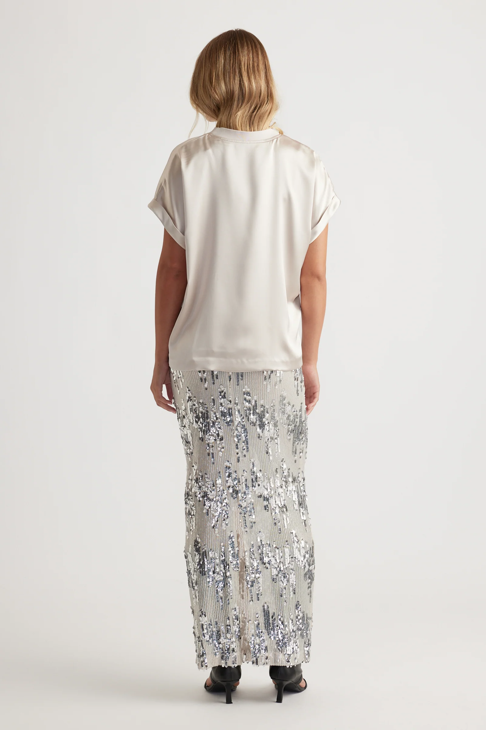 AnnMaree Satin Tee - Image 3
