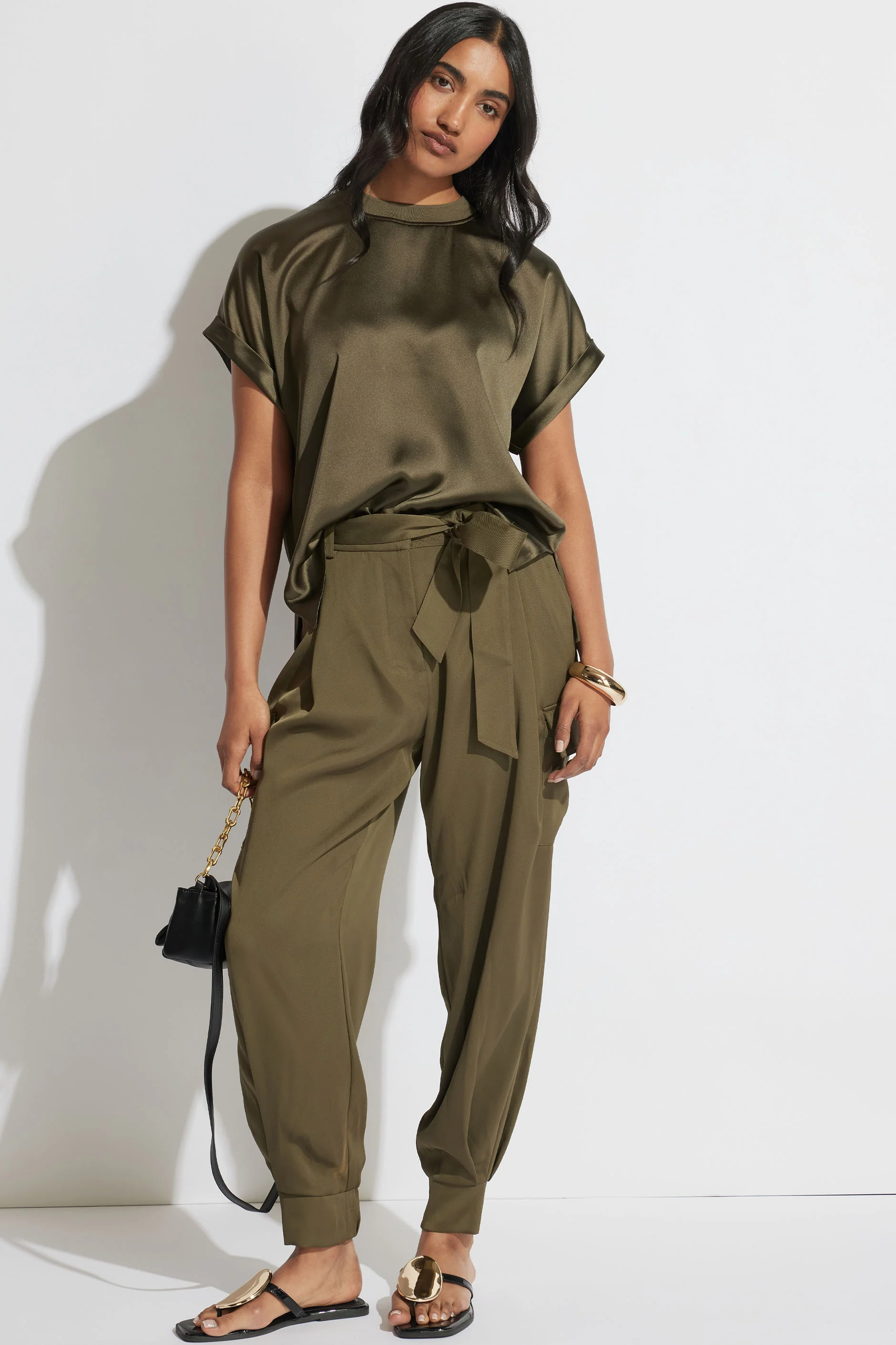 AnnMaree Satin Tee - Image 4