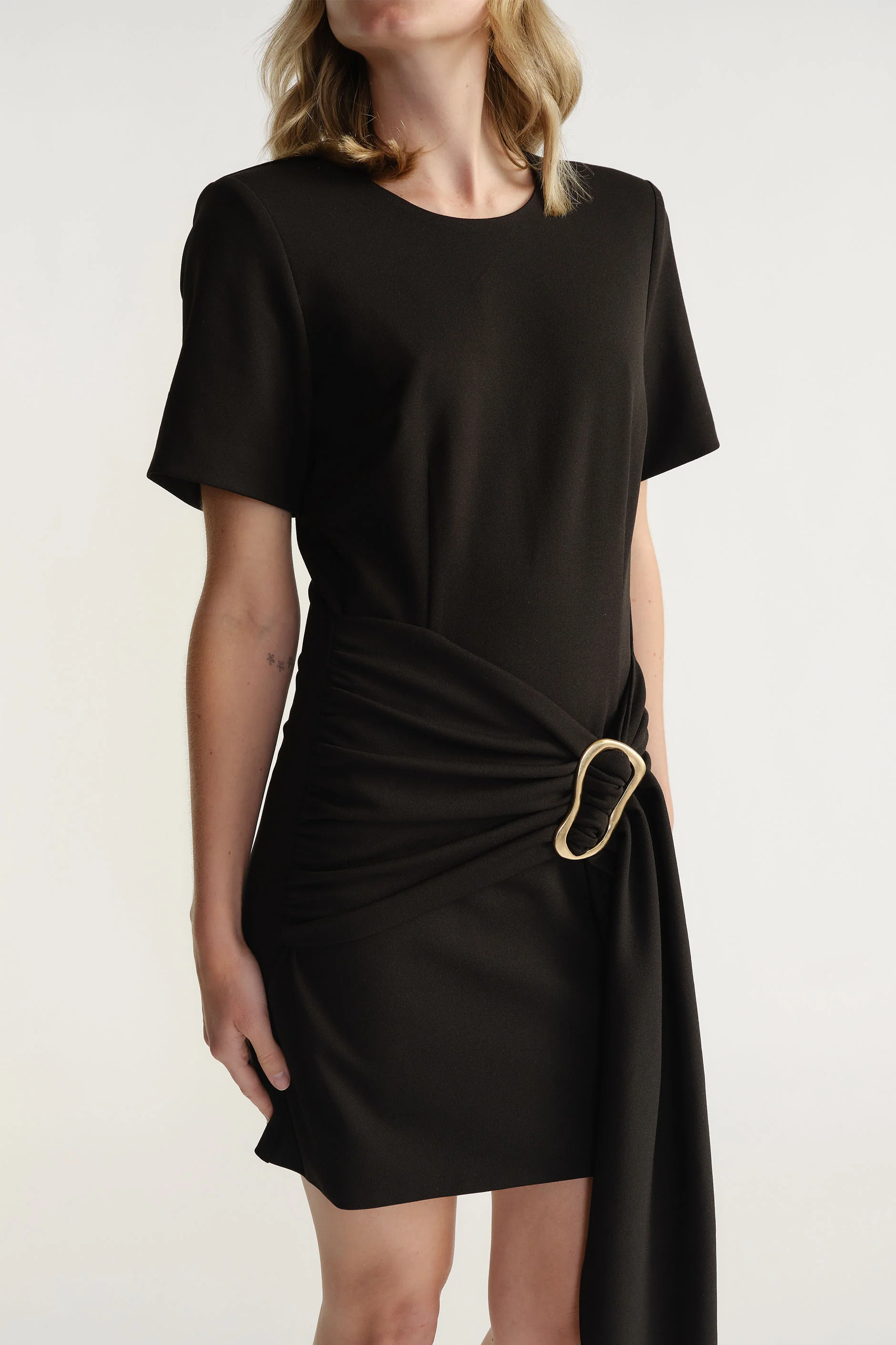 Brodie Buckle Mini Dress - Image 3