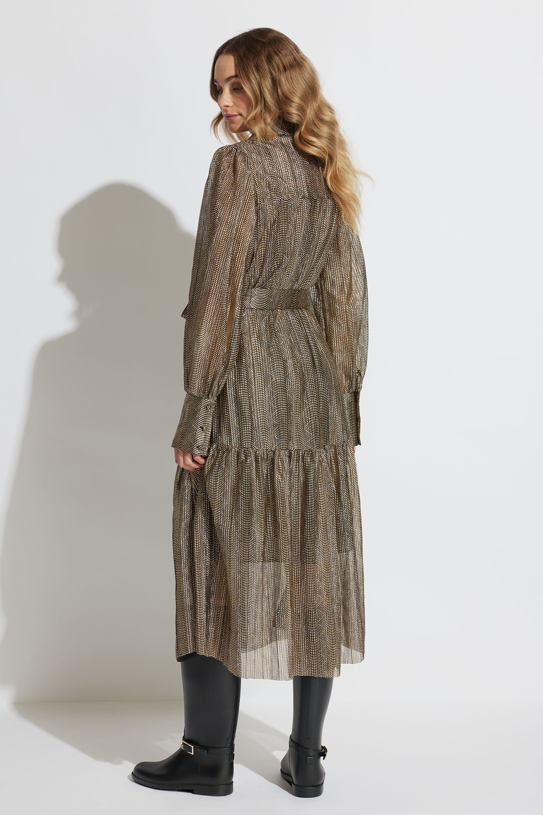 Carina Textured Shirt Dress - Image 3
