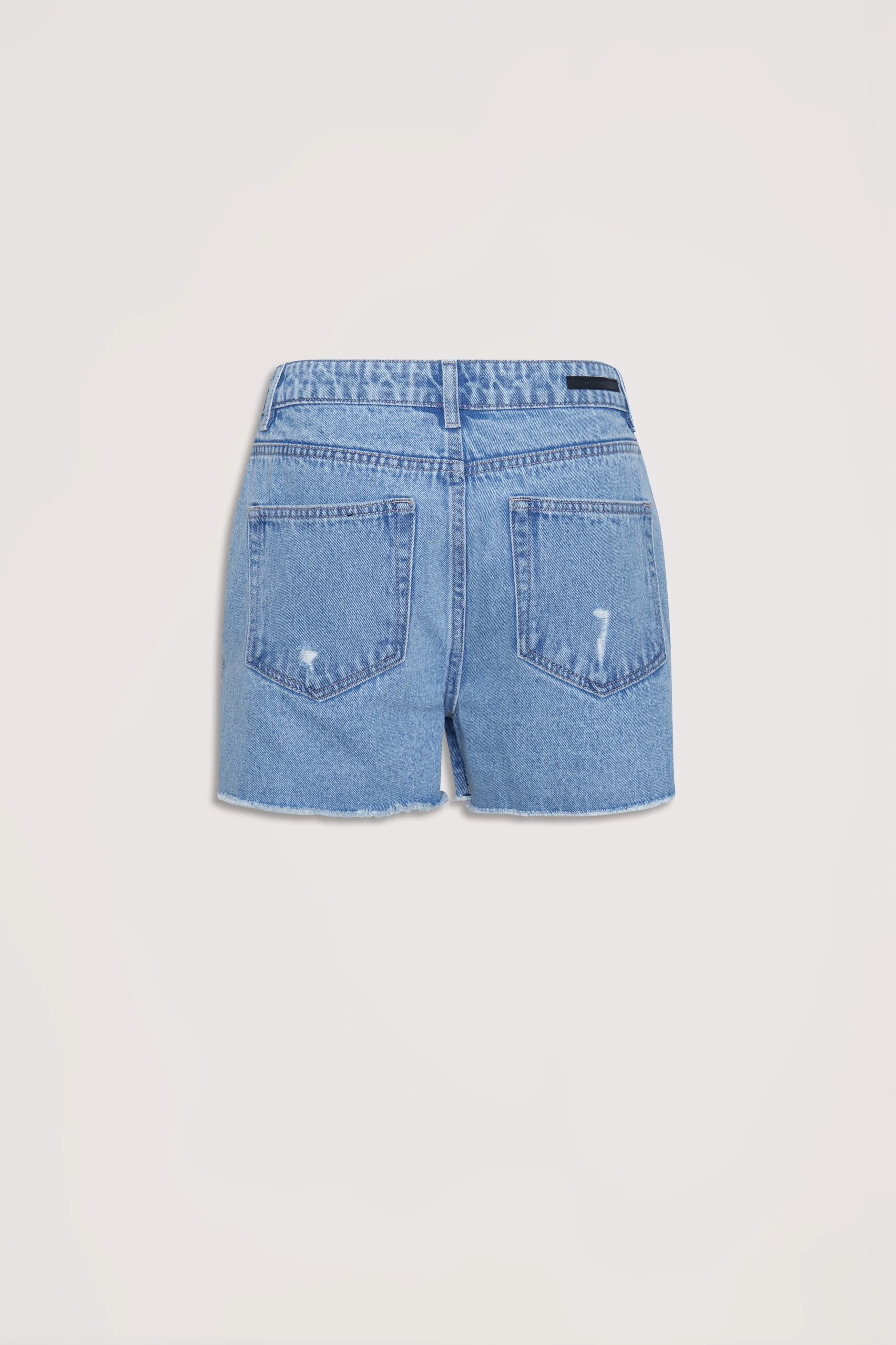Charlie Distressed Denim Short - Image 7