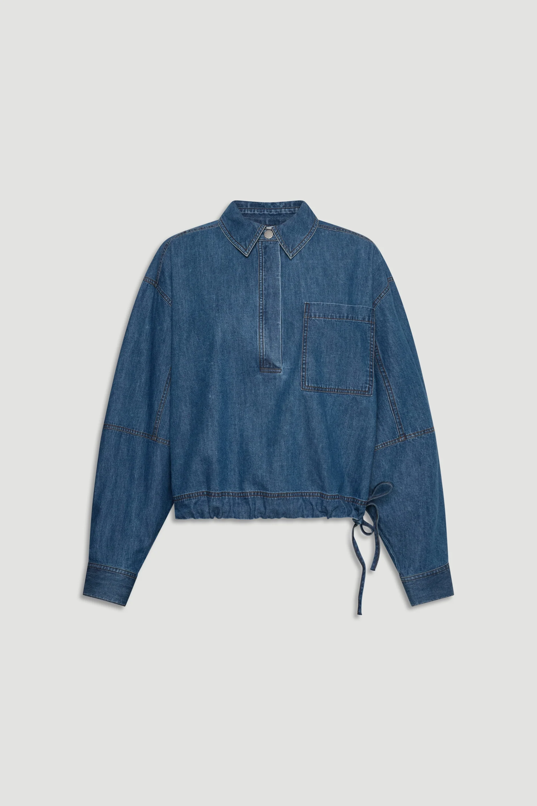 D-Luxe Chambray Stitch Shirt - Image 4