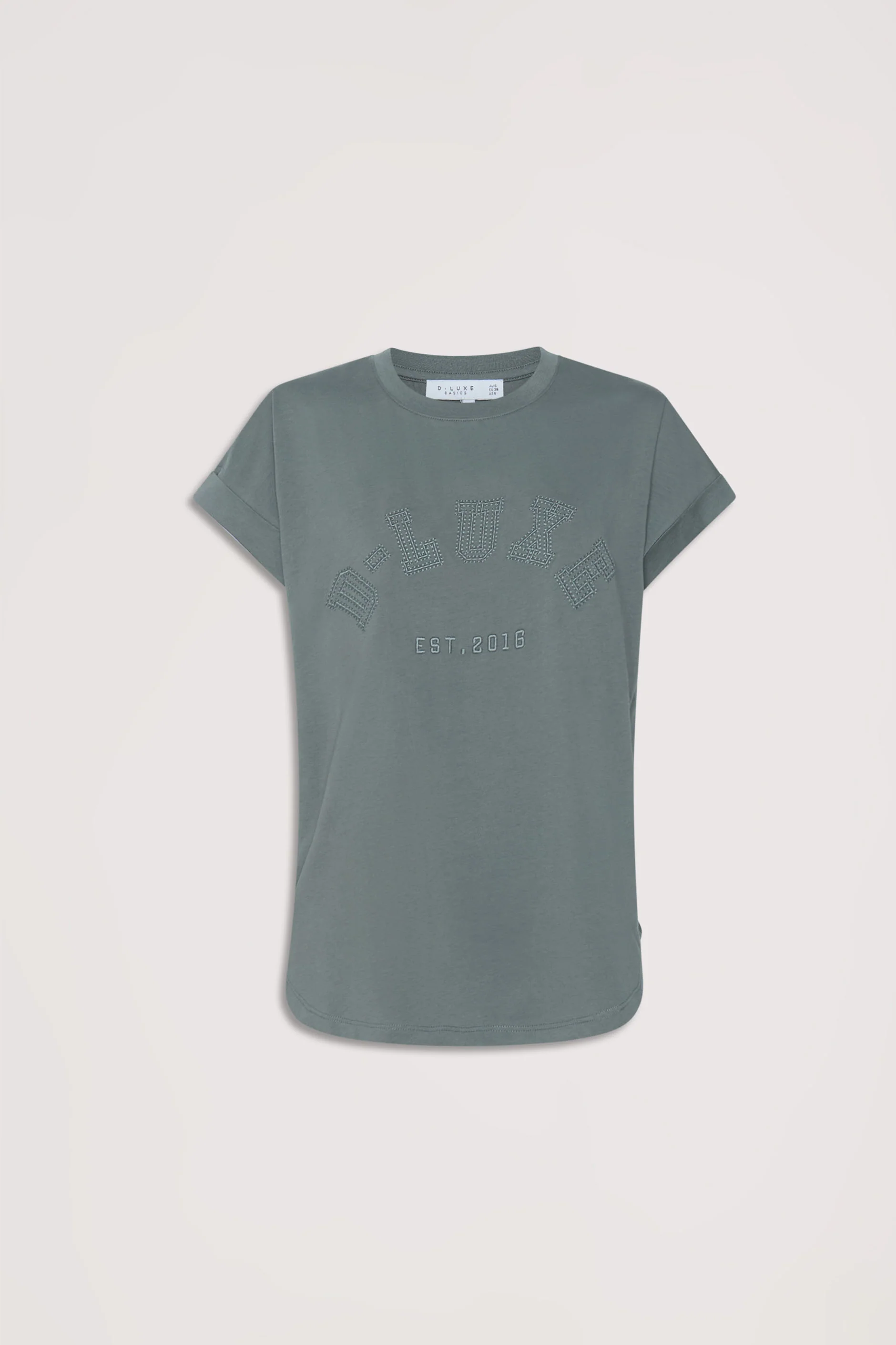 D-Luxe Collegiate Tonal Tee - Image 4