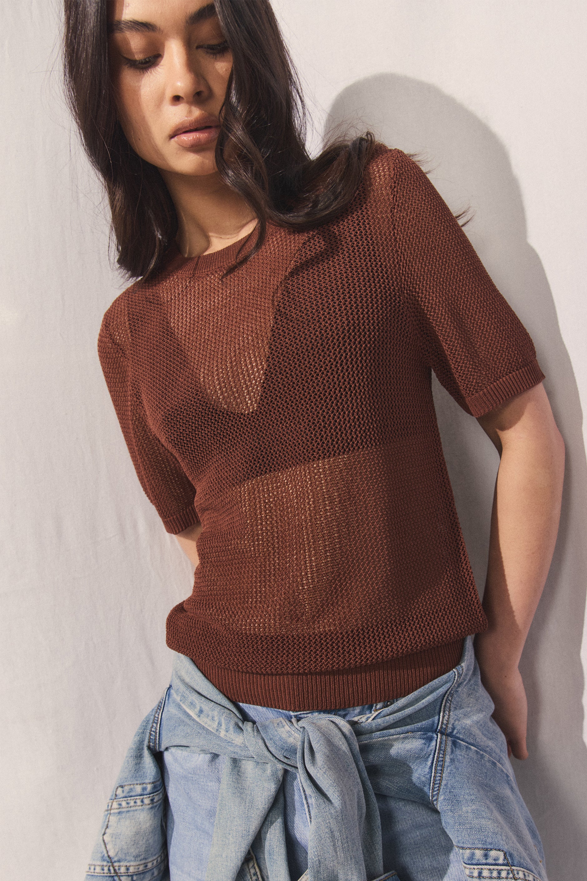 D-Luxe Crew Knit Top - Image 3