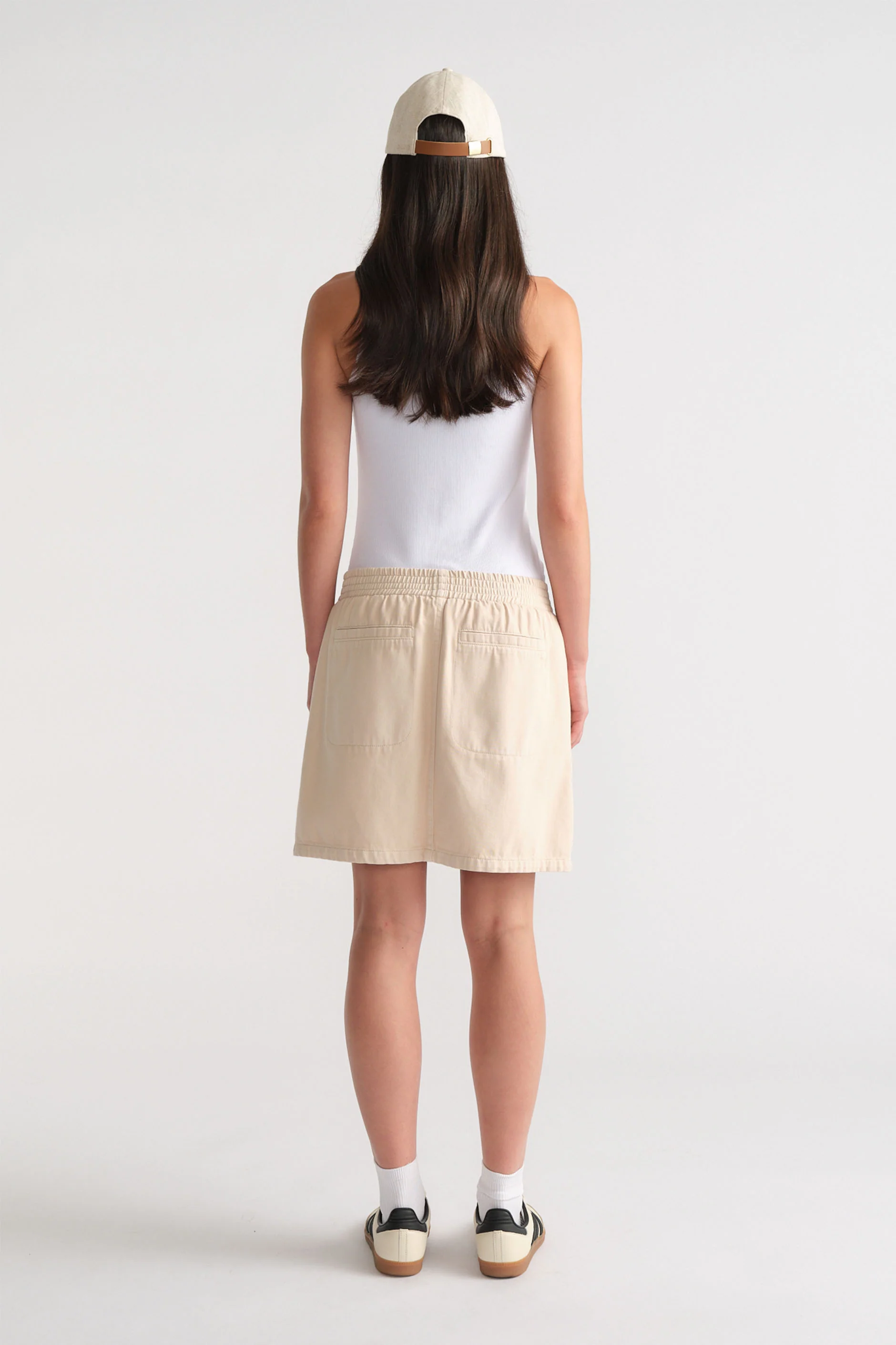 D-Luxe Denim Pull On Skirt - Image 3