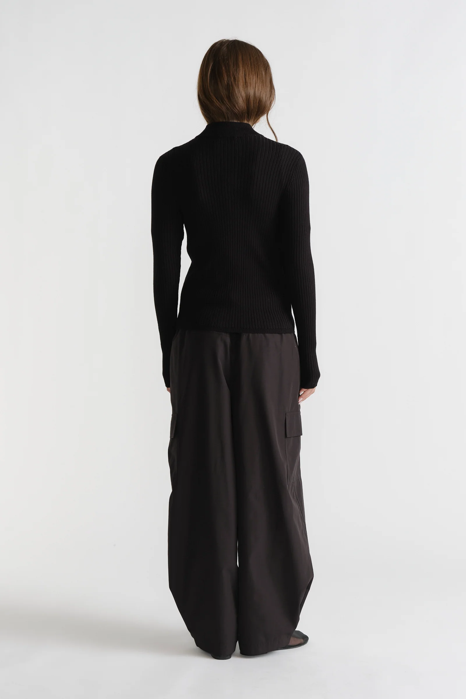 D-Luxe Knit Zip Long Sleeve - Image 3