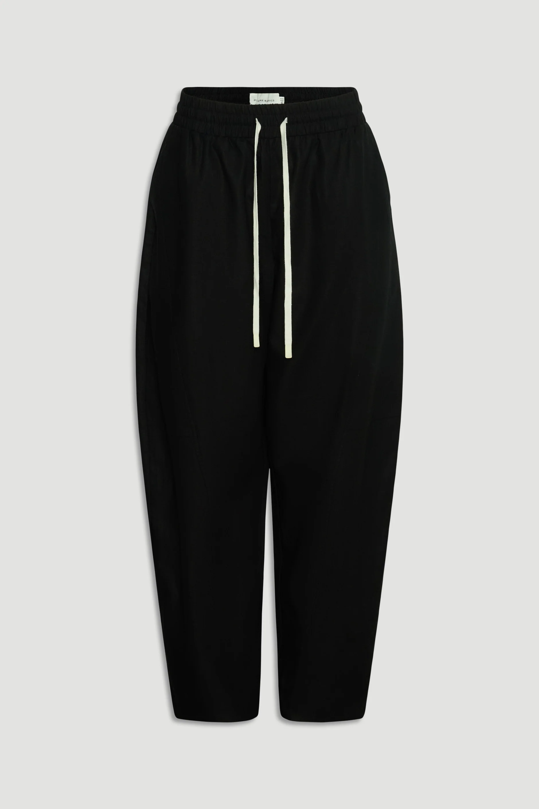 D-Luxe Linen Blend Barrel Pant - Image 4