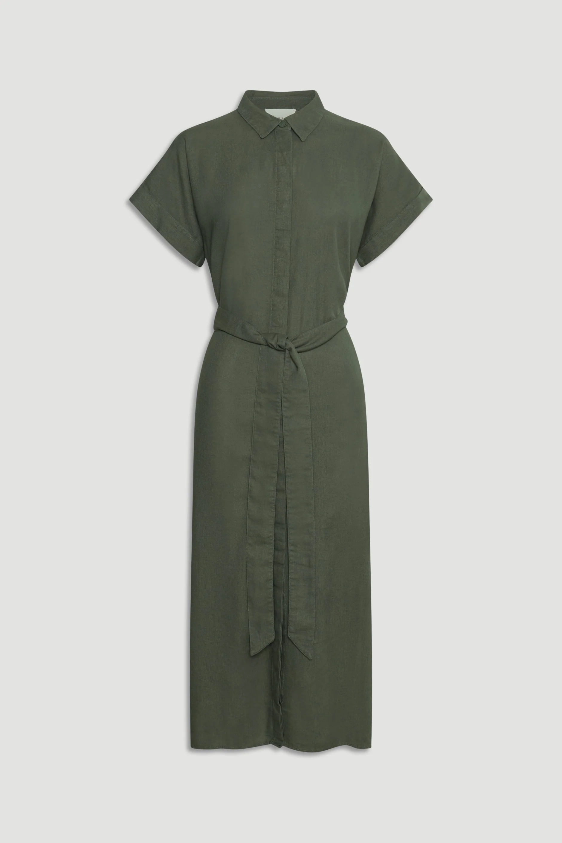 D-Luxe Linen Blend Midi Dress - Image 4