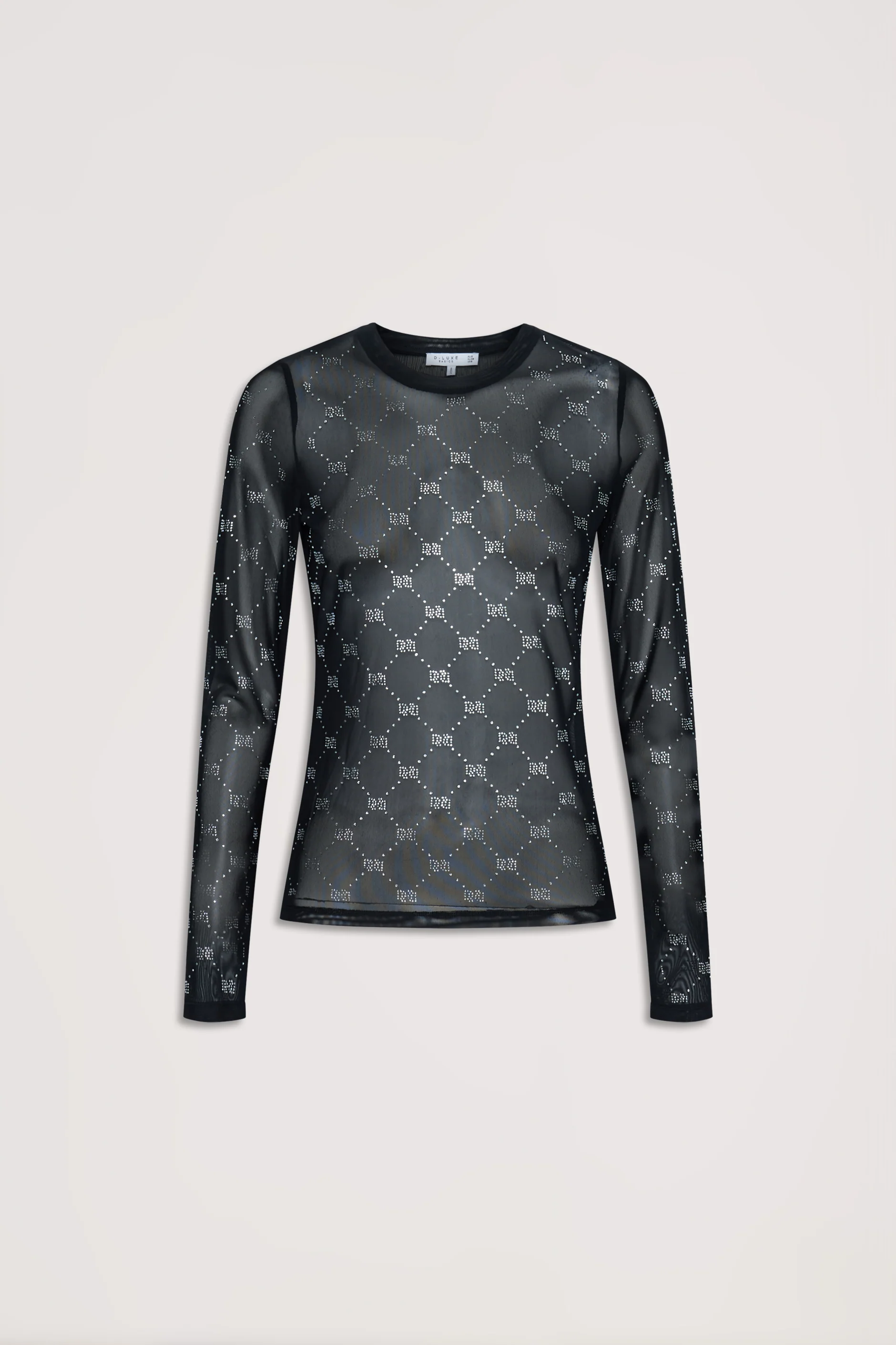 D-Luxe Monogram Rhinestone Top - Image 4