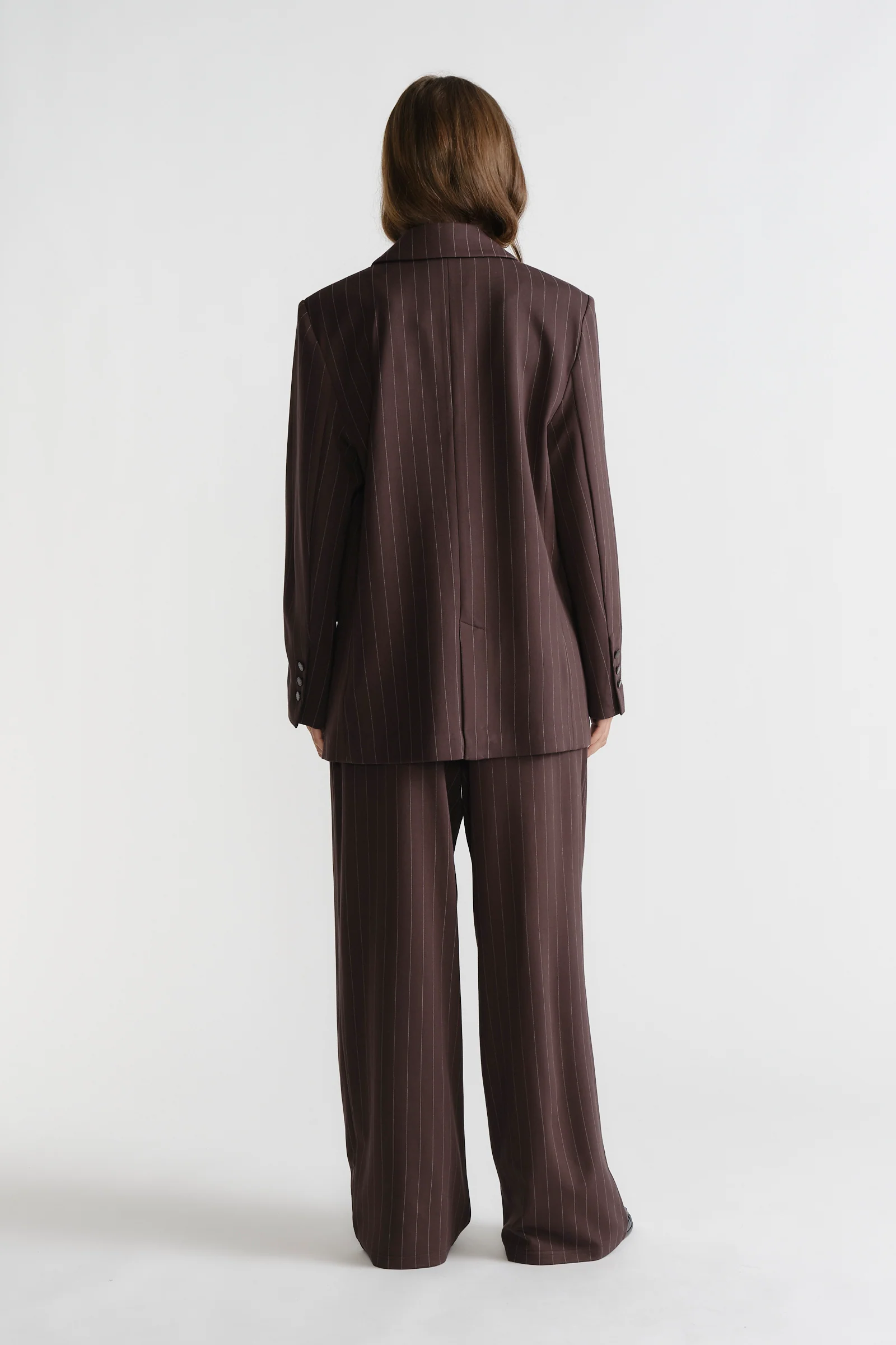 D-Luxe Pinstripe Blazer - Image 3