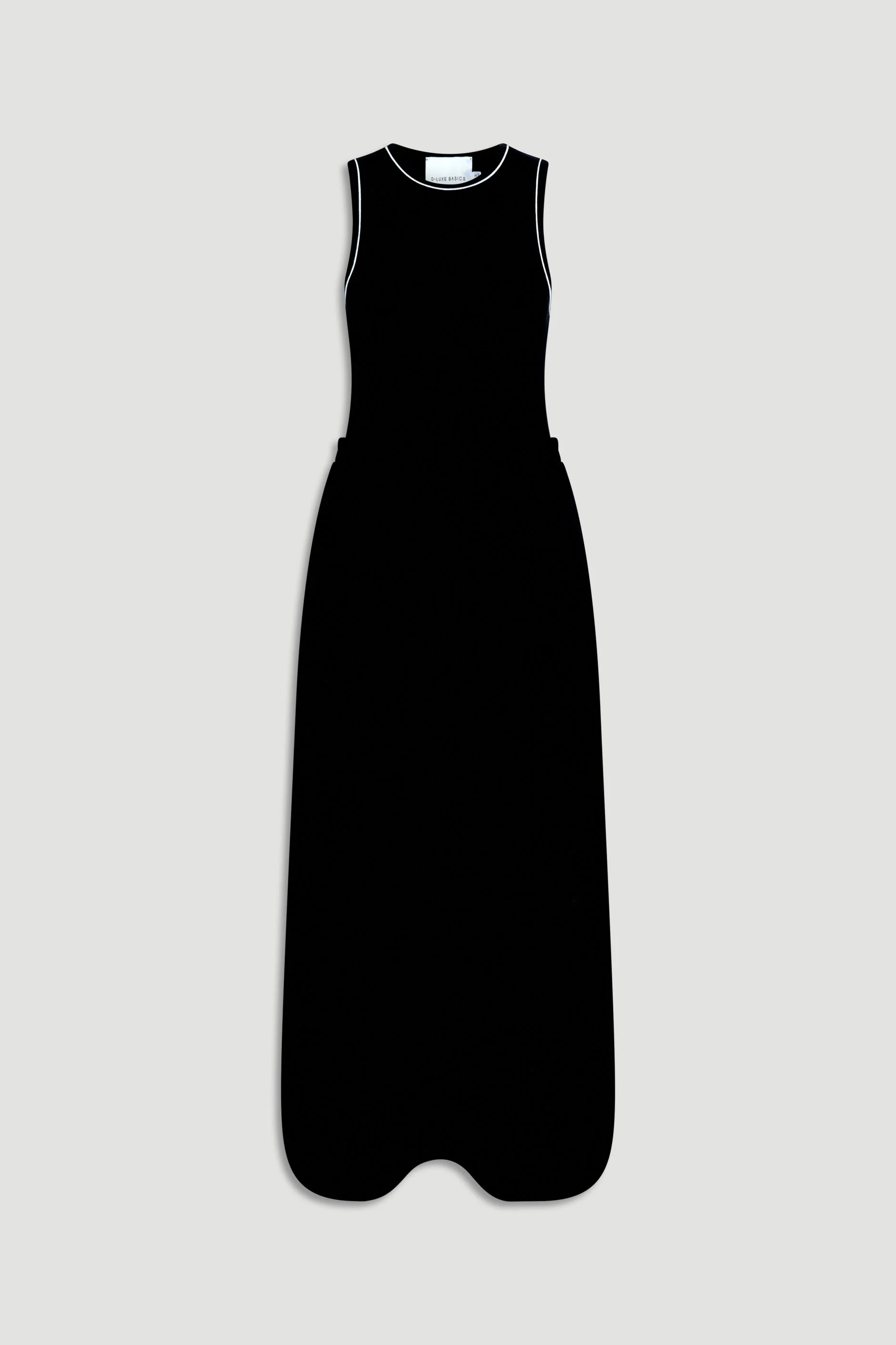 D-Luxe Rib Spliced Dress - Image 4