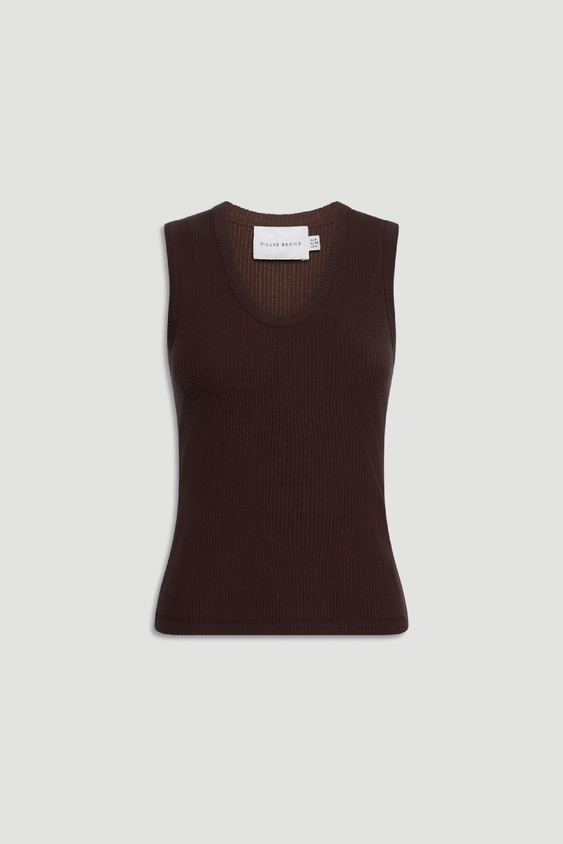 D-Luxe Ribbed Scoop Tank - Image 4