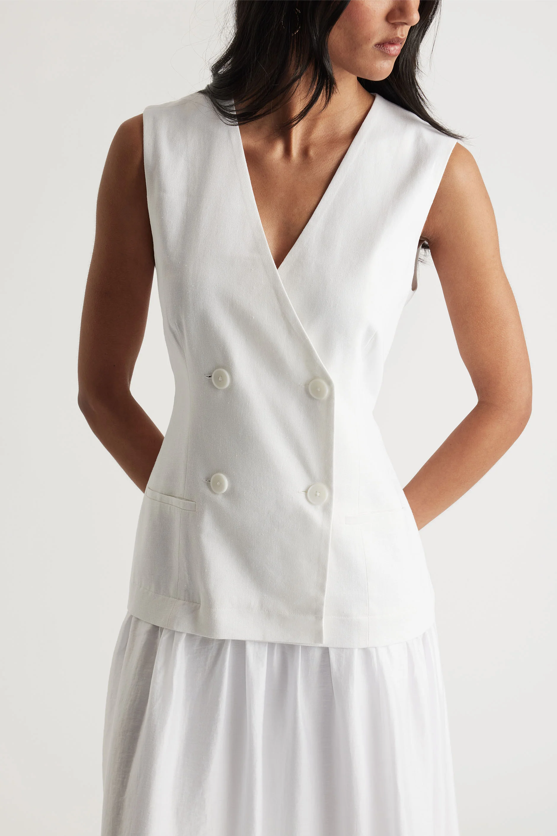 Elaine Maxi Vest Dress - Image 2