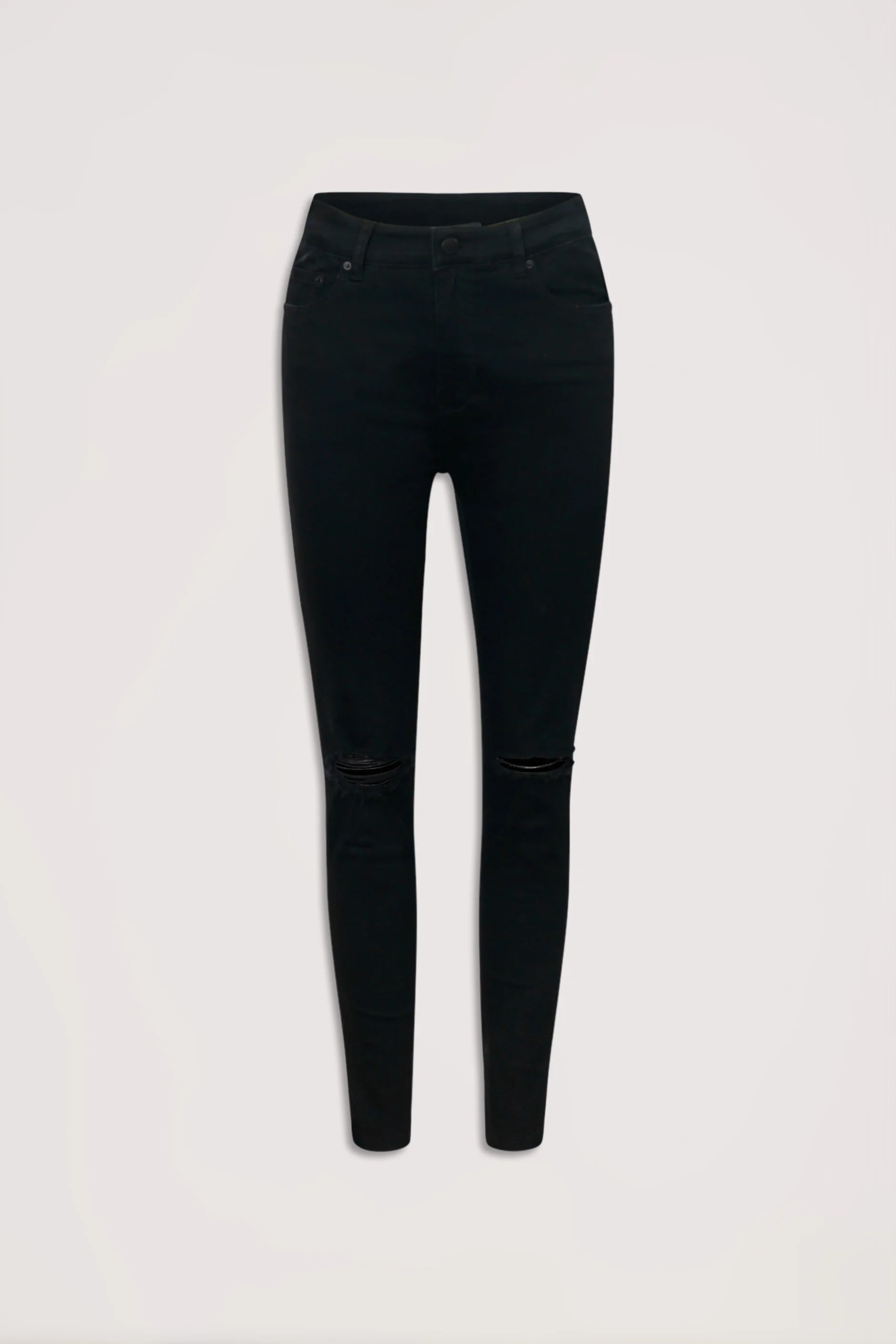Evie Distressed High Rise Jean - Image 4