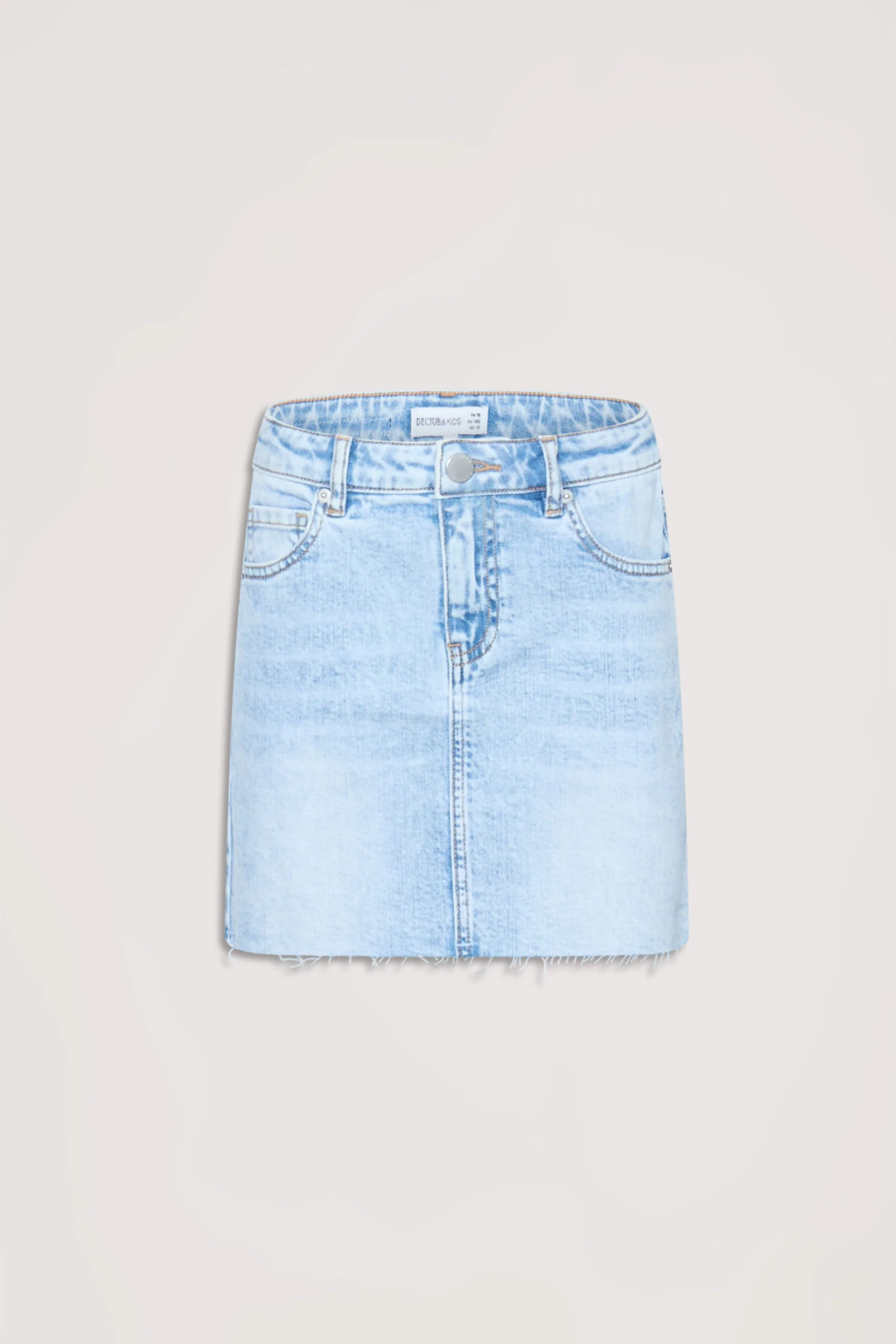 Girls Ally Denim Skirt - Image 4