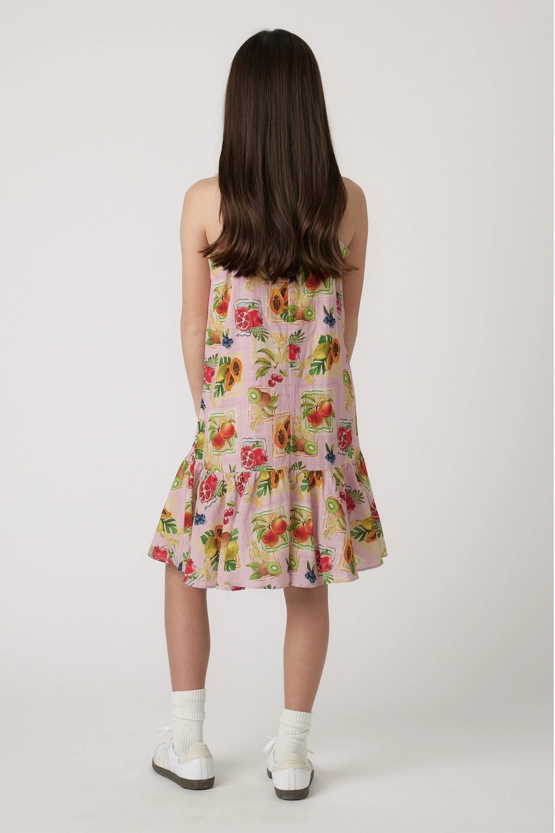 Girls Ashley Strappy Dress - Image 3