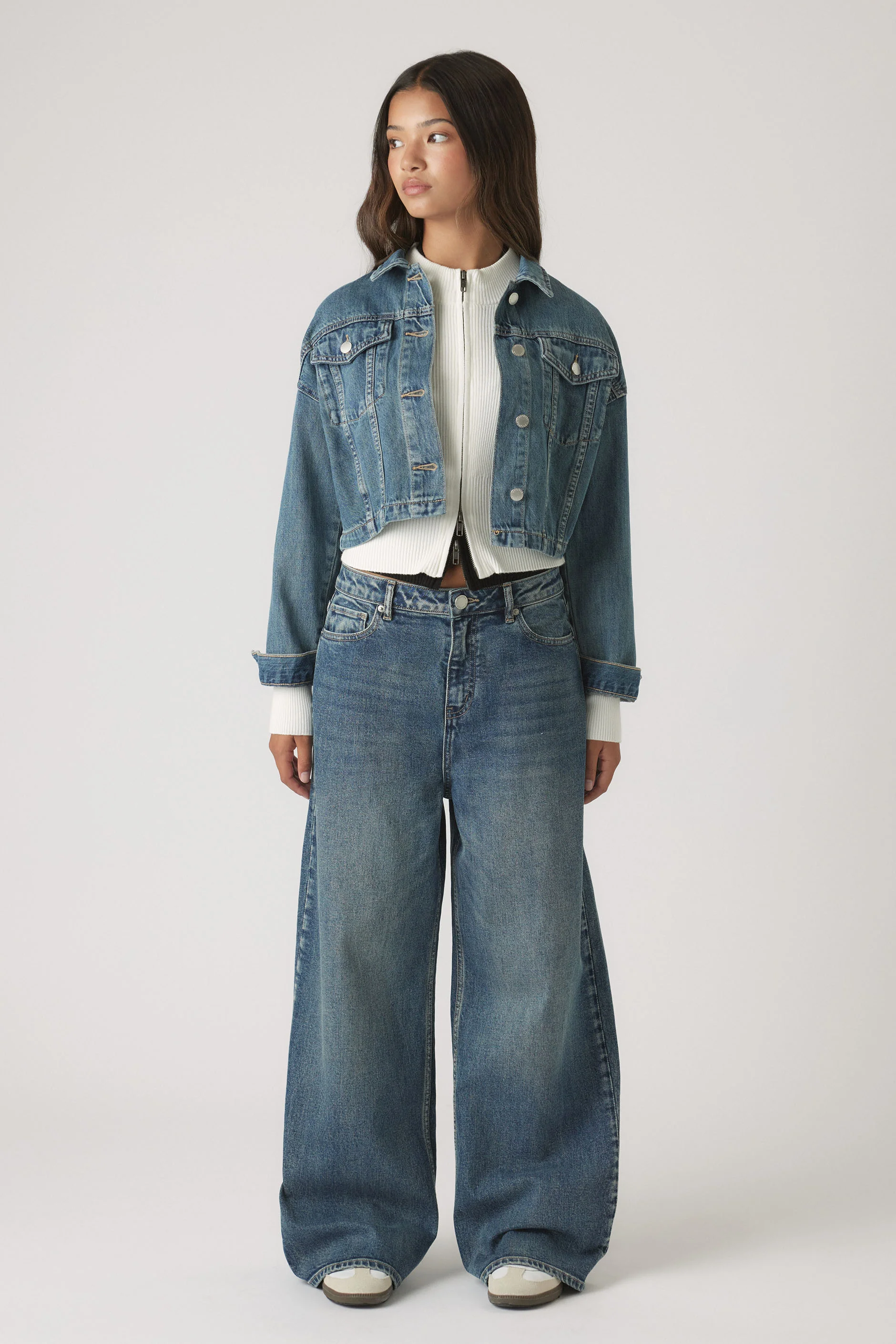 Girls Dad Baggy Jean