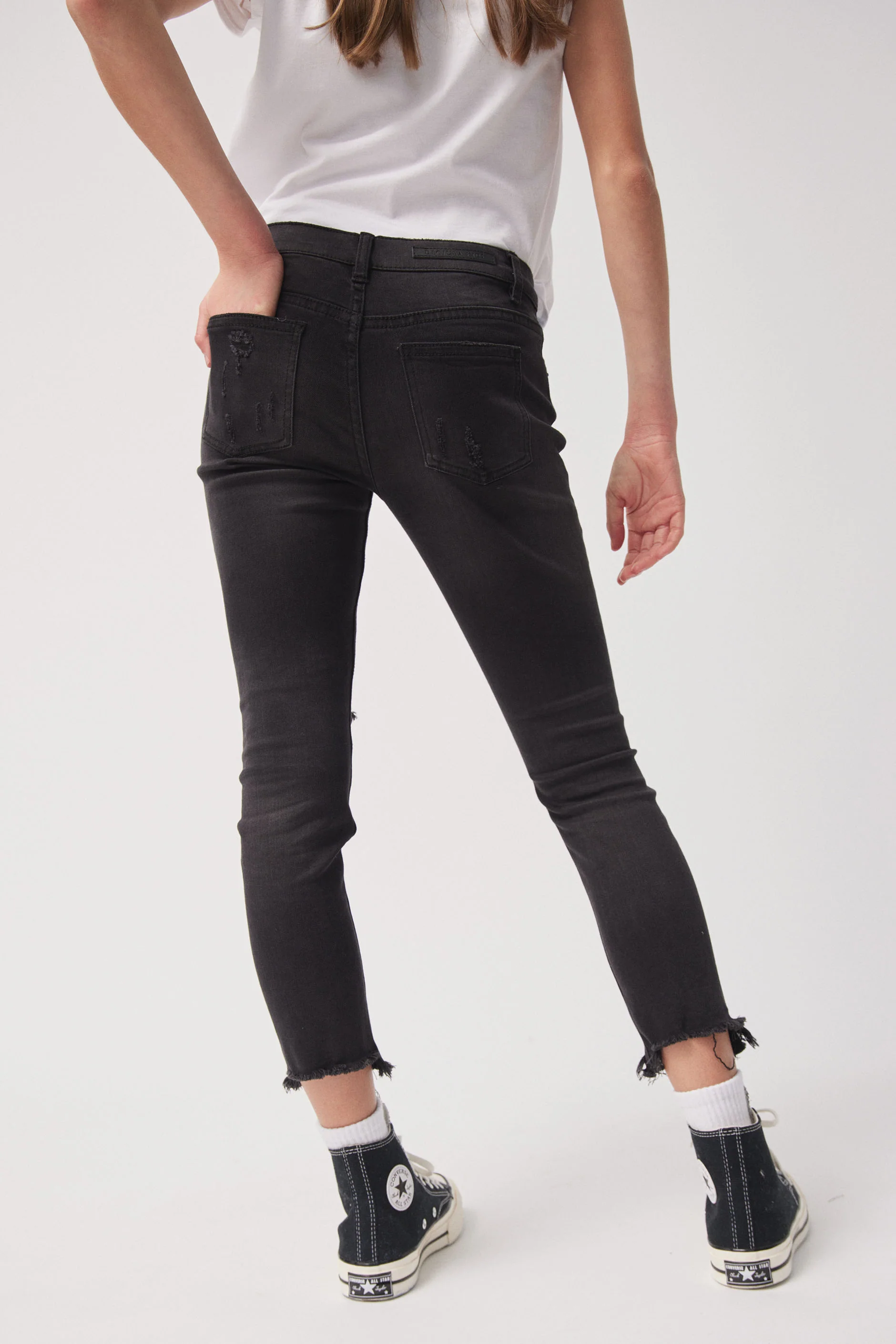 Girls Ella Distressed Jean - Image 3