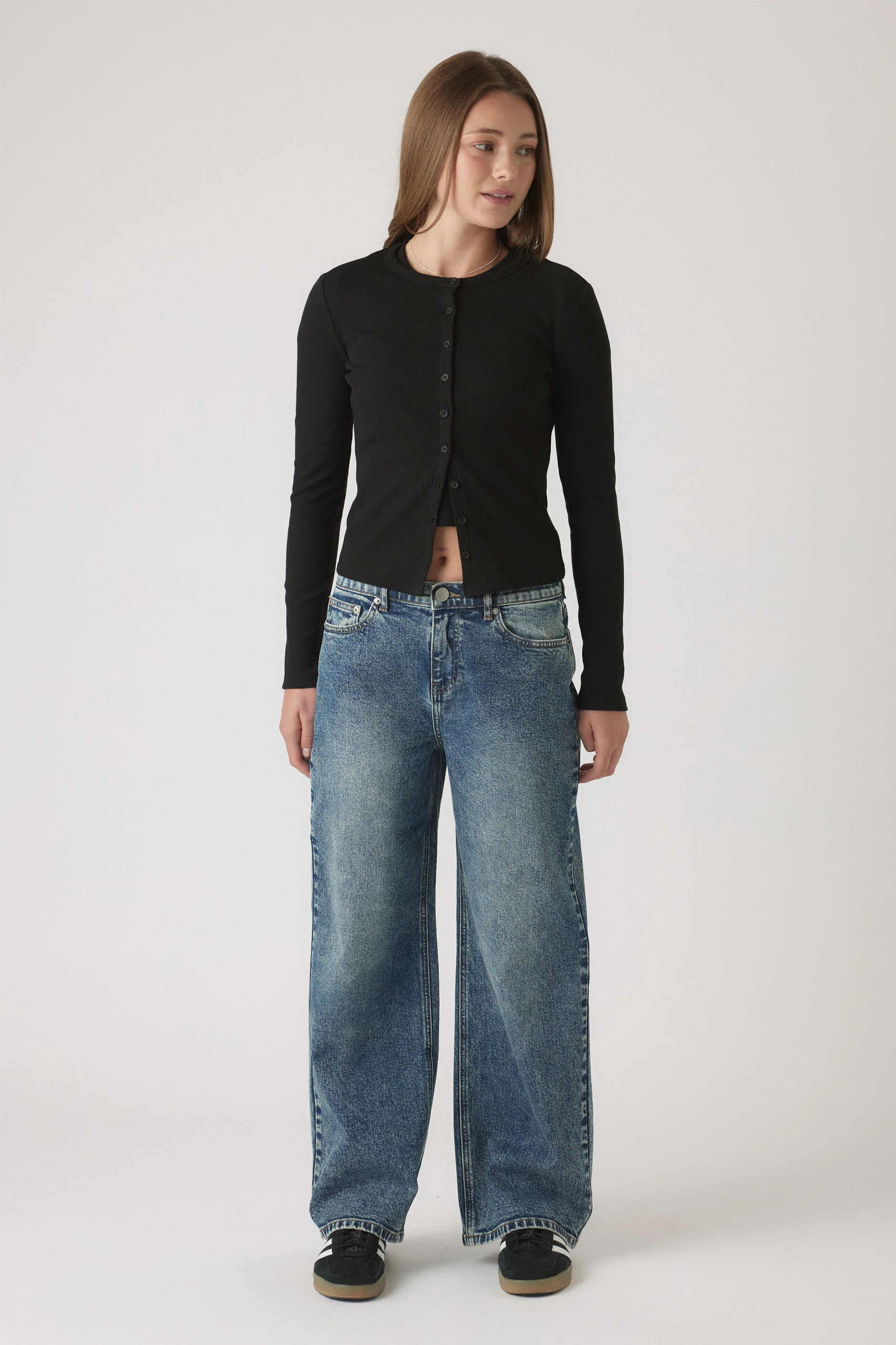 Girls Gigi Baggy Fit Jean