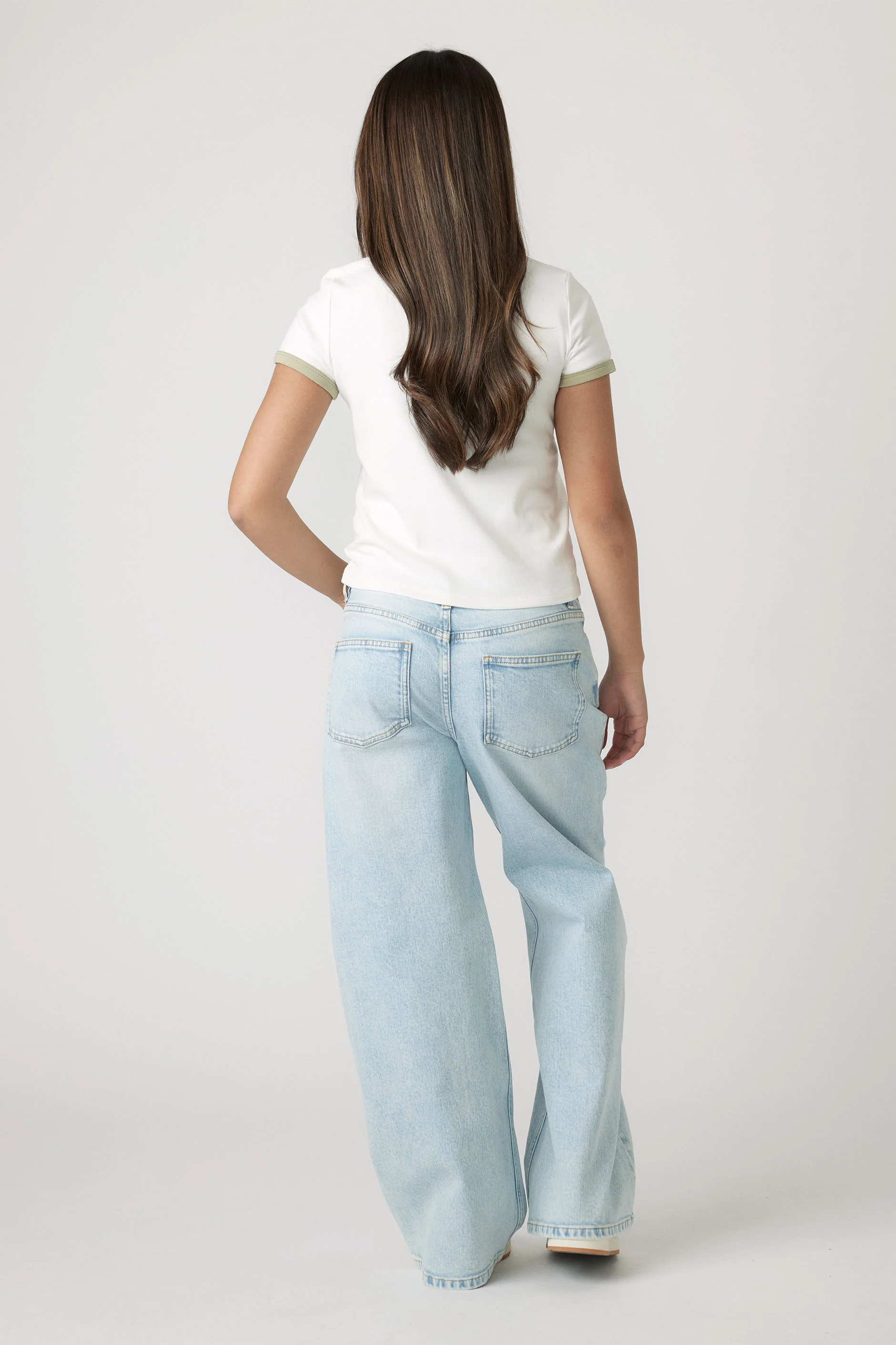 Girls Gigi Baggy Fit Jean - Image 3