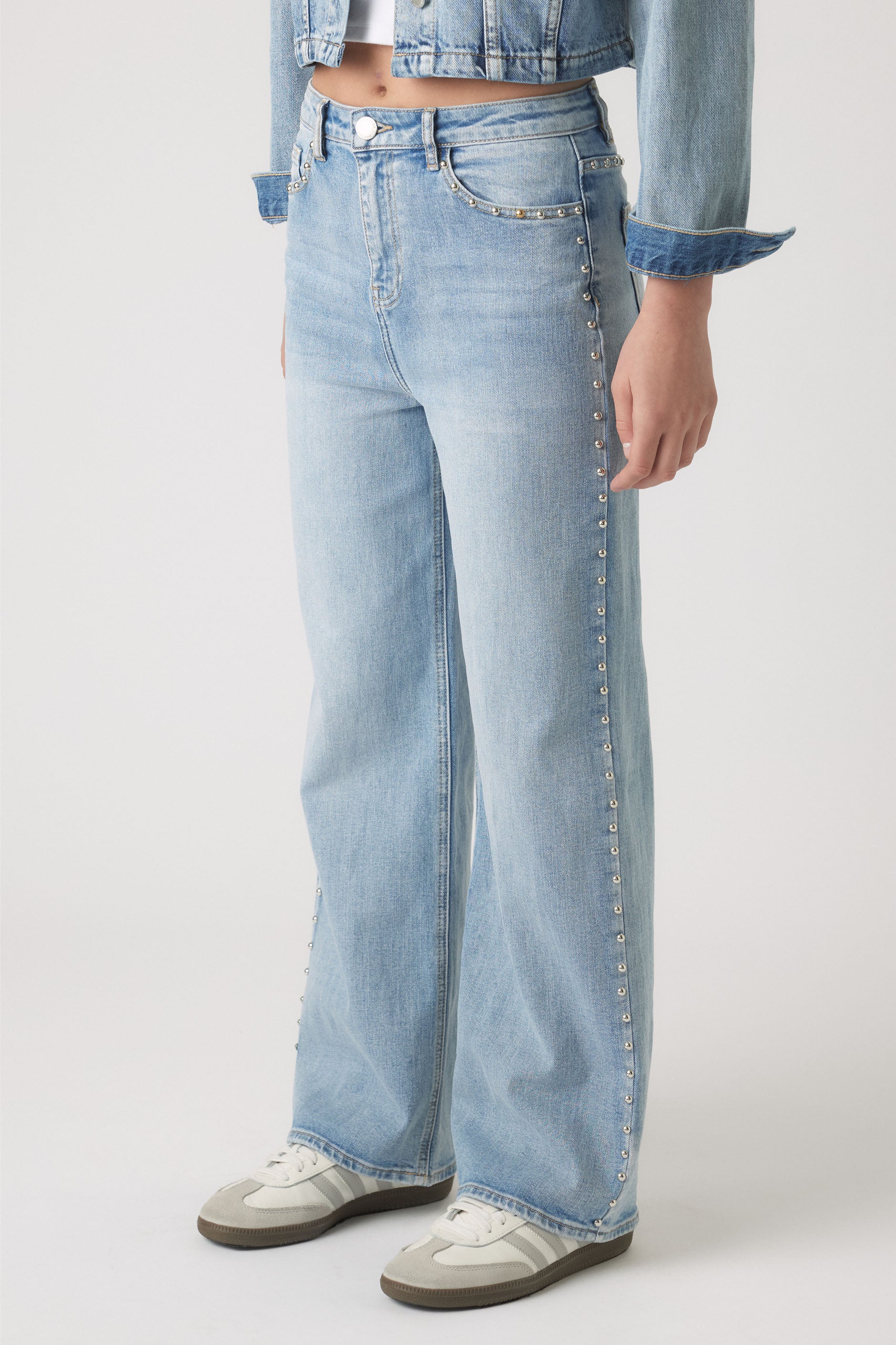 Girls Hailey Studded Jean - Image 2