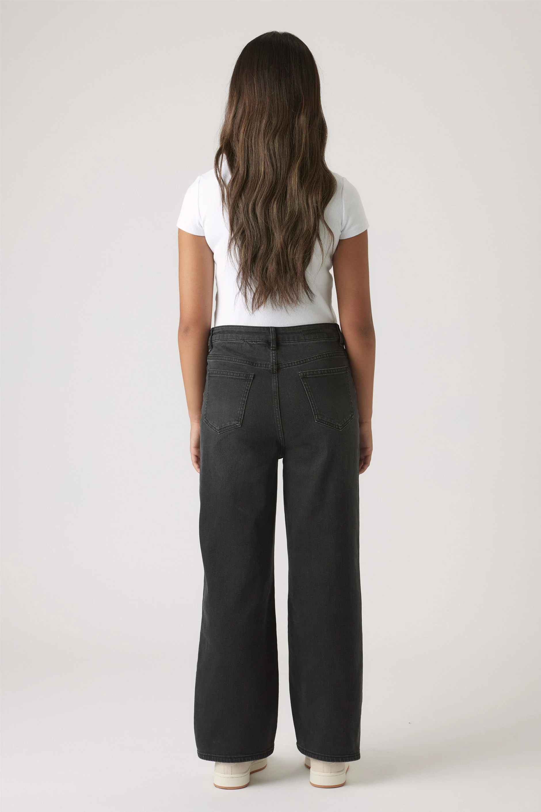Girls Hailey Wide Leg Jean - Image 3