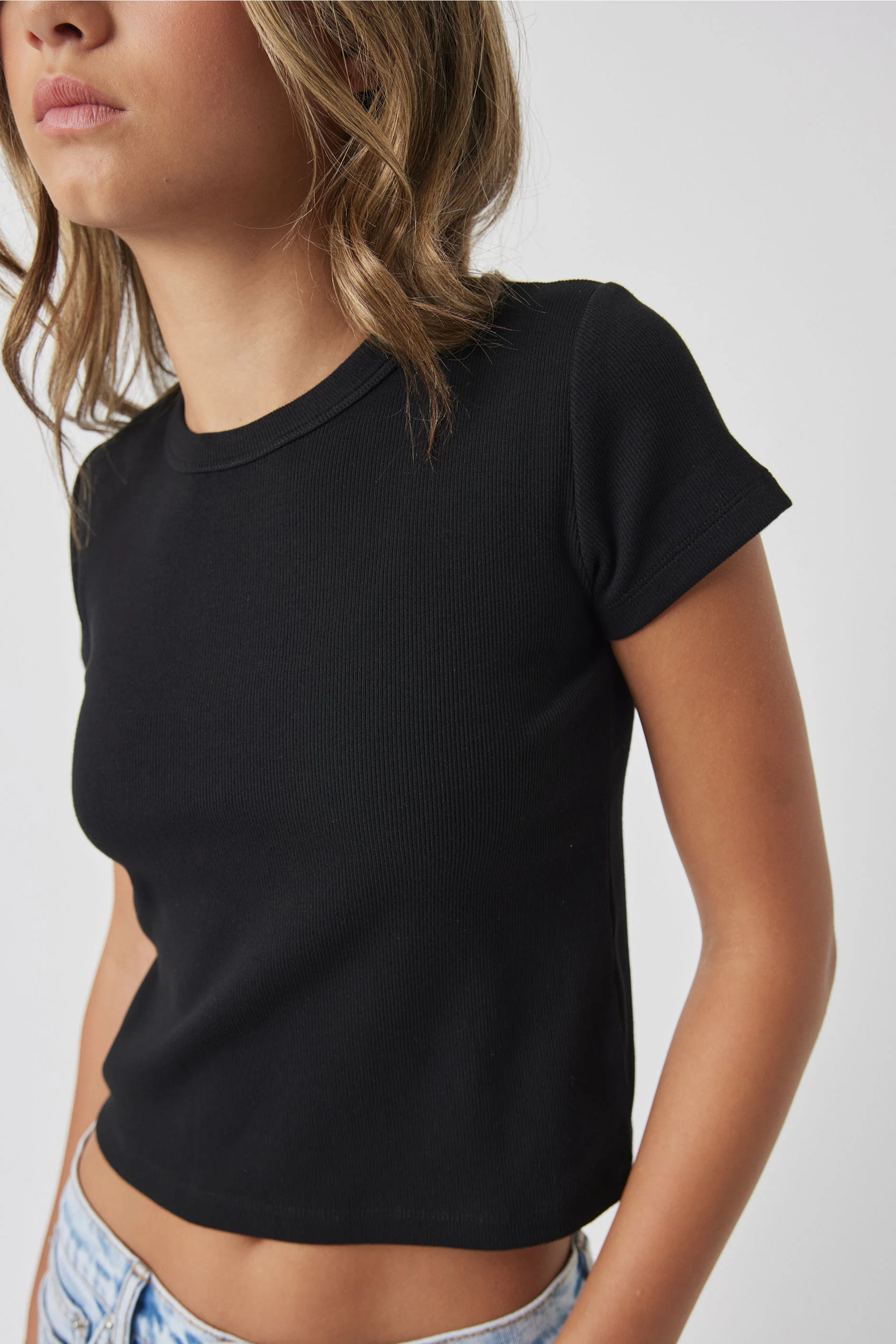 Girls Harper Crop Tee - Image 3