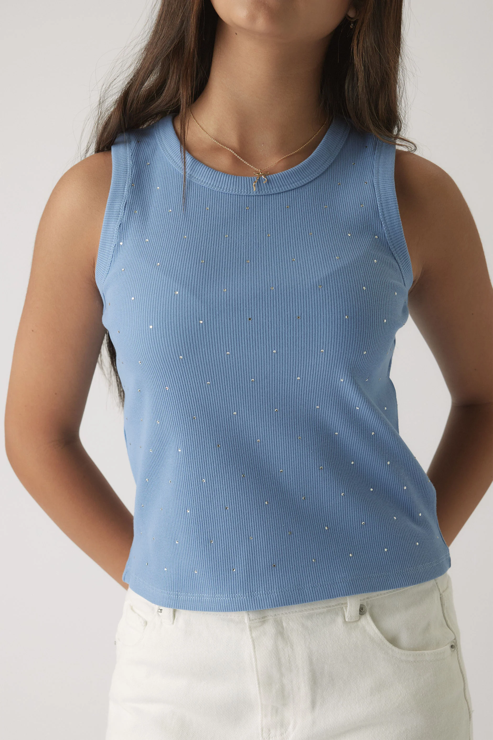 Girls Harper Crystal Tank - Image 2