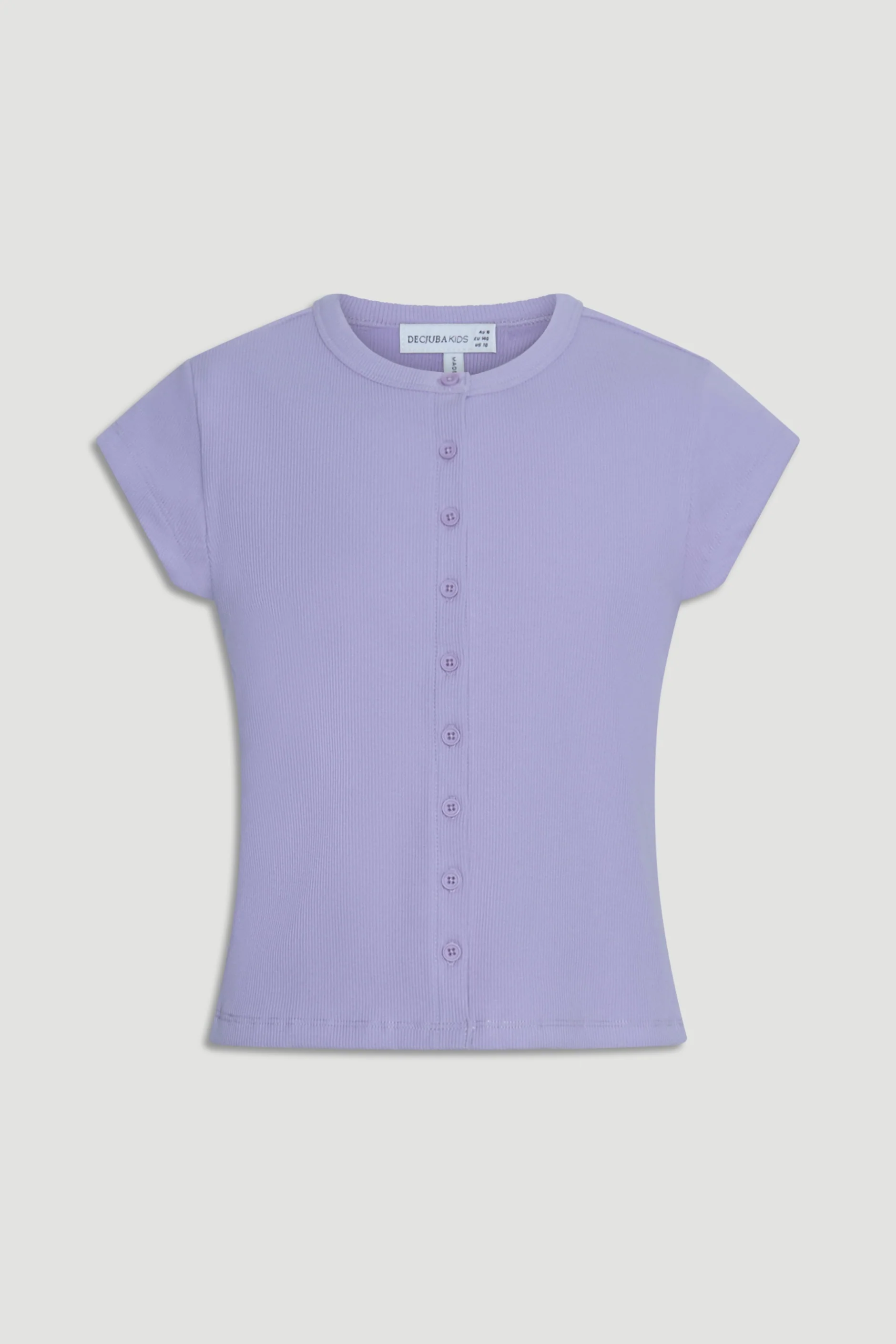Girls Riley Rib T-Shirt - Image 4