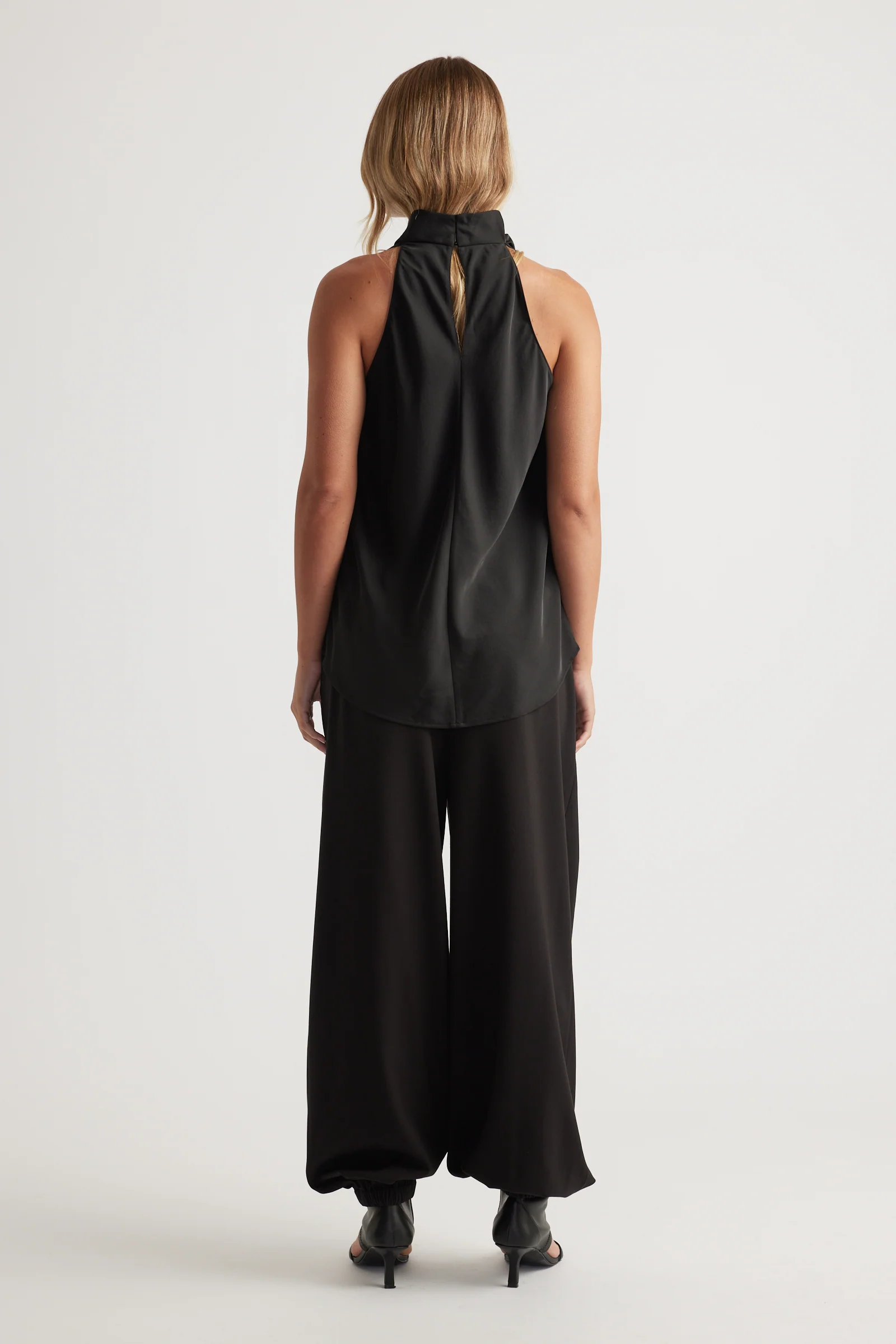 Holly Cowl Neck Halter Top - Image 3