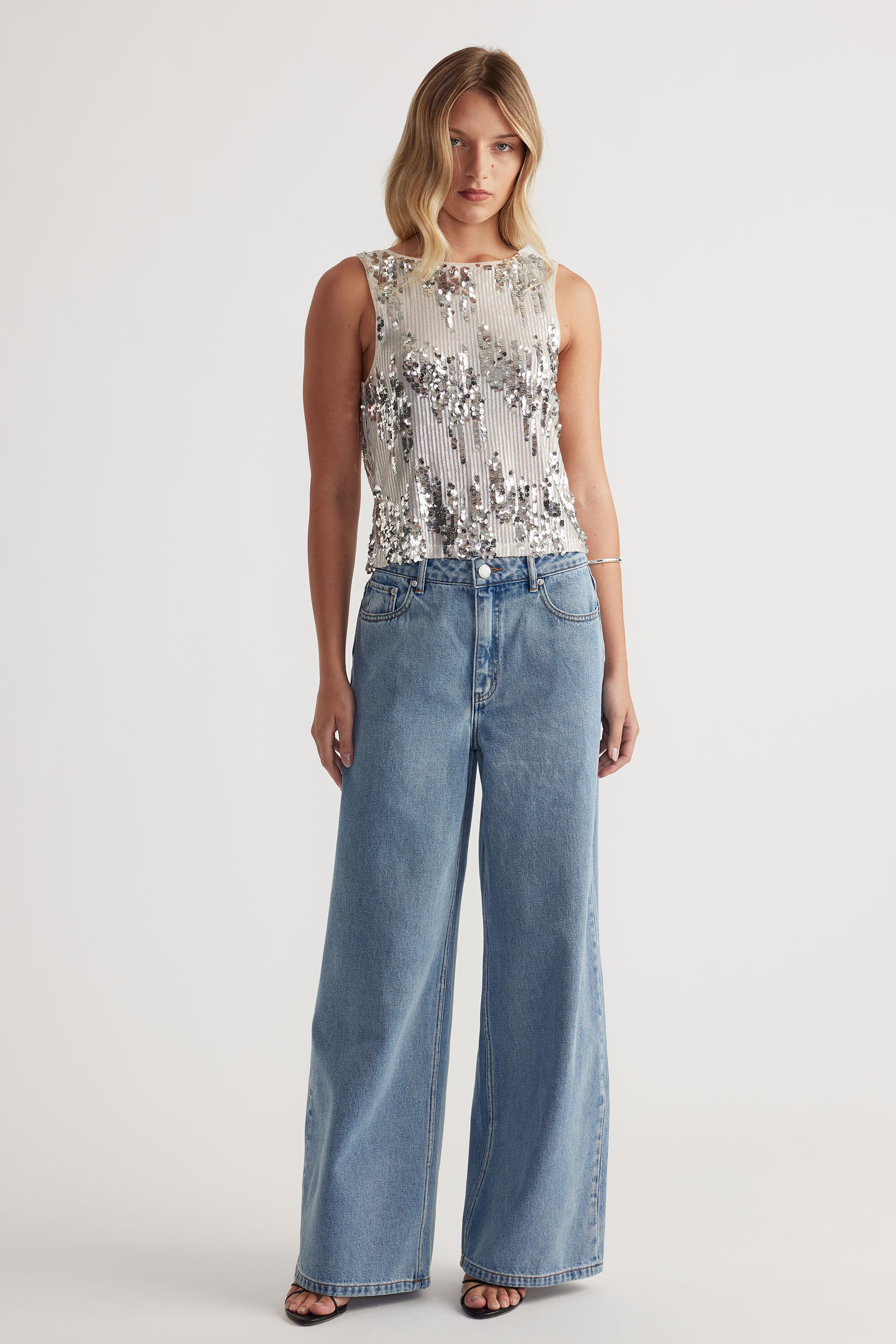 Isla Sequin Tank - Image 2