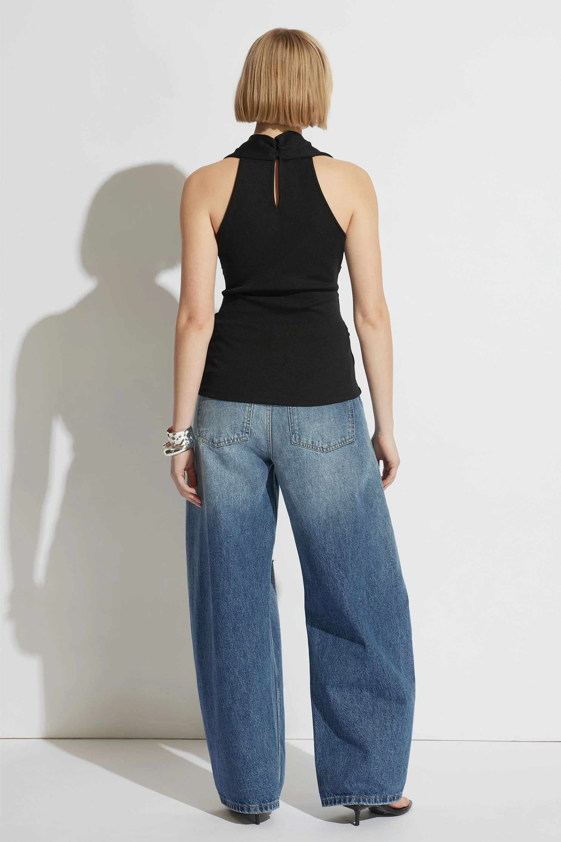 Jade Halter Wrap Top - Image 3