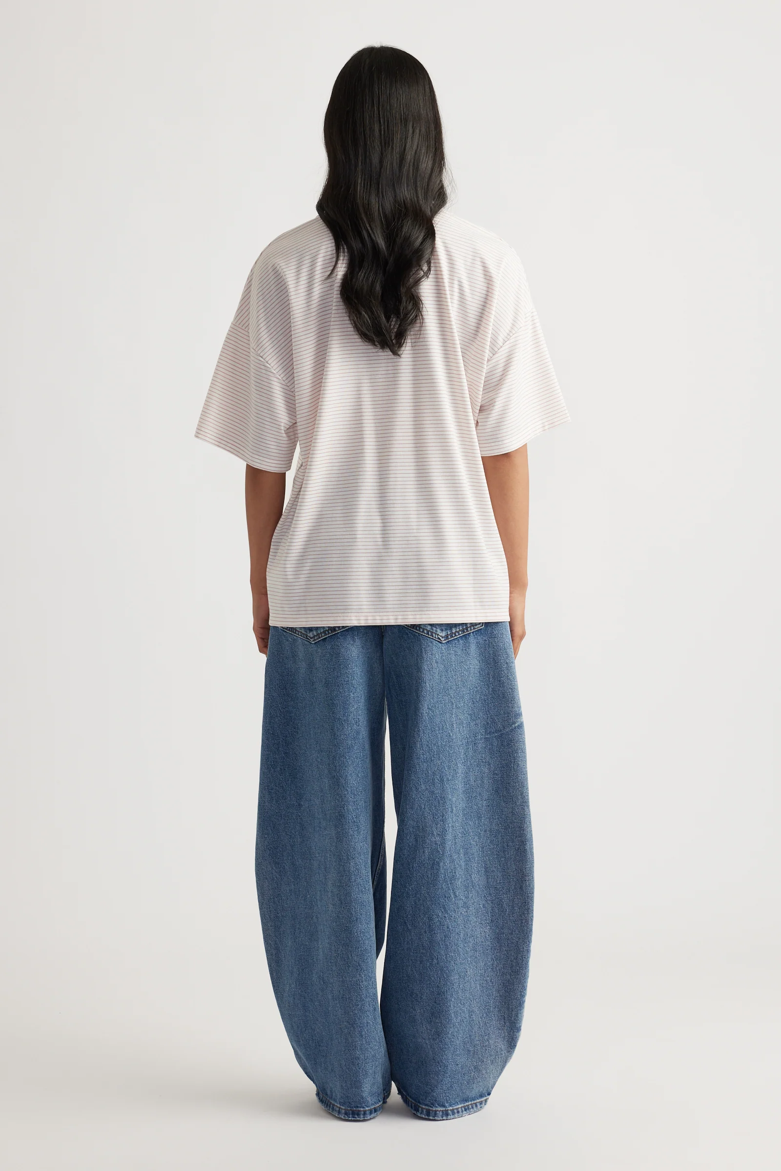 Jordi Oversized Stripe Tee - Image 3