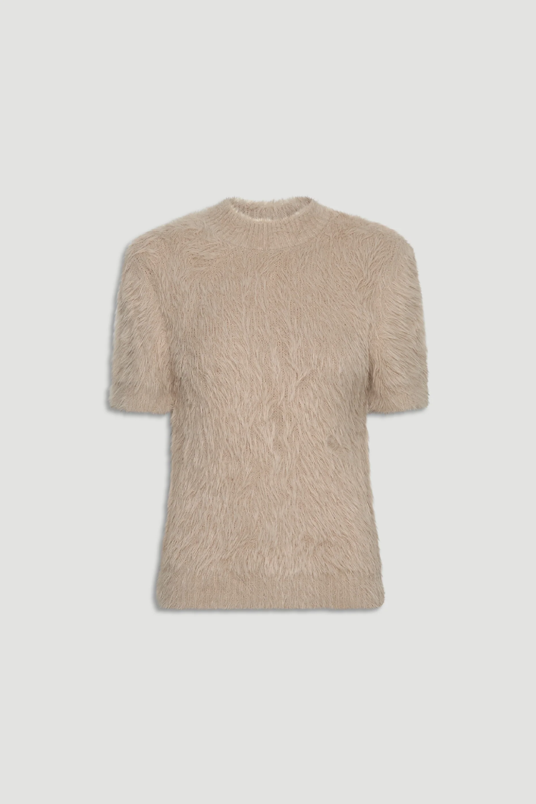 Kaia Cropped Fluffy Tee - Image 4