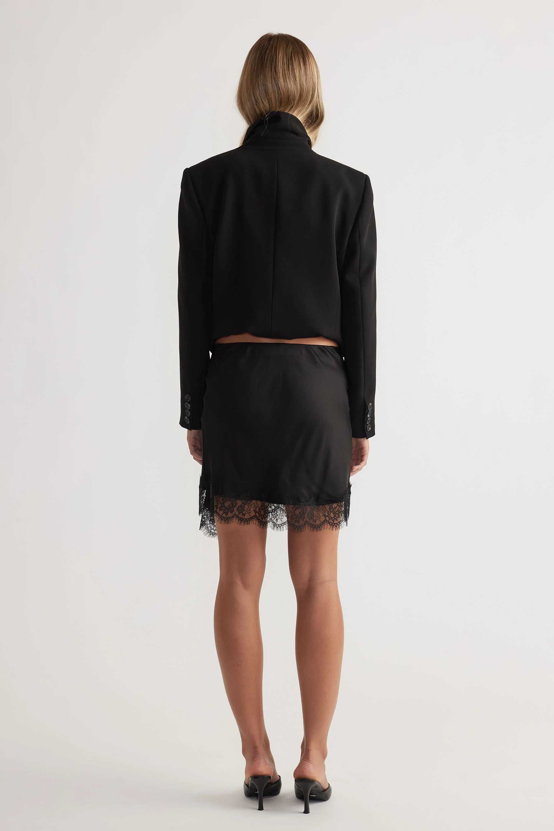 Karla Lace Mini Skirt - Image 3
