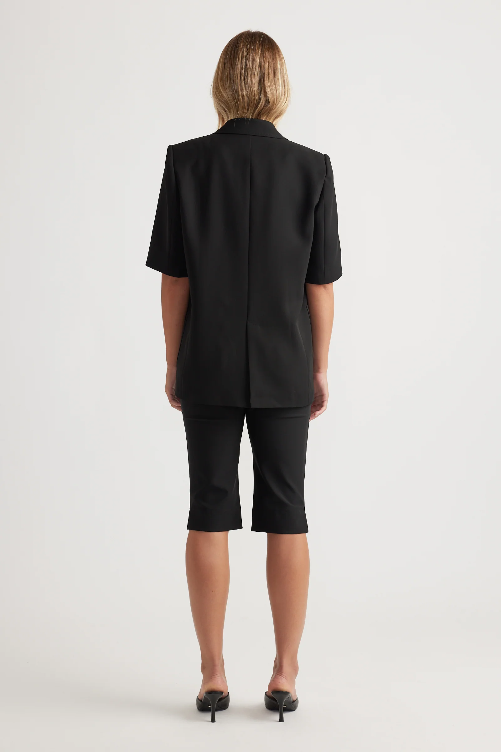 Katie Short Sleeve Blazer - Image 3