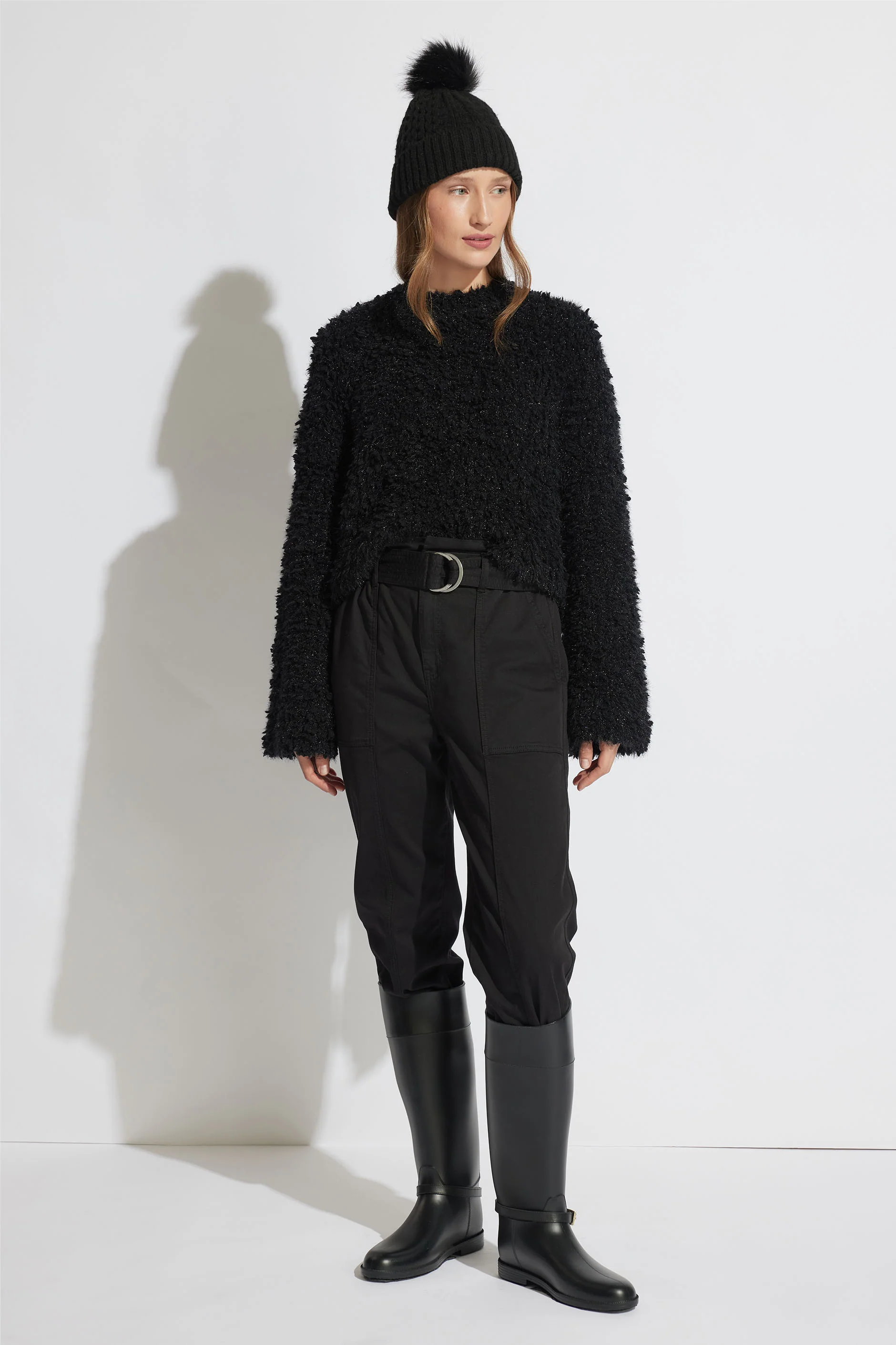 Marley Lurex Fluffy Jumper - Image 5