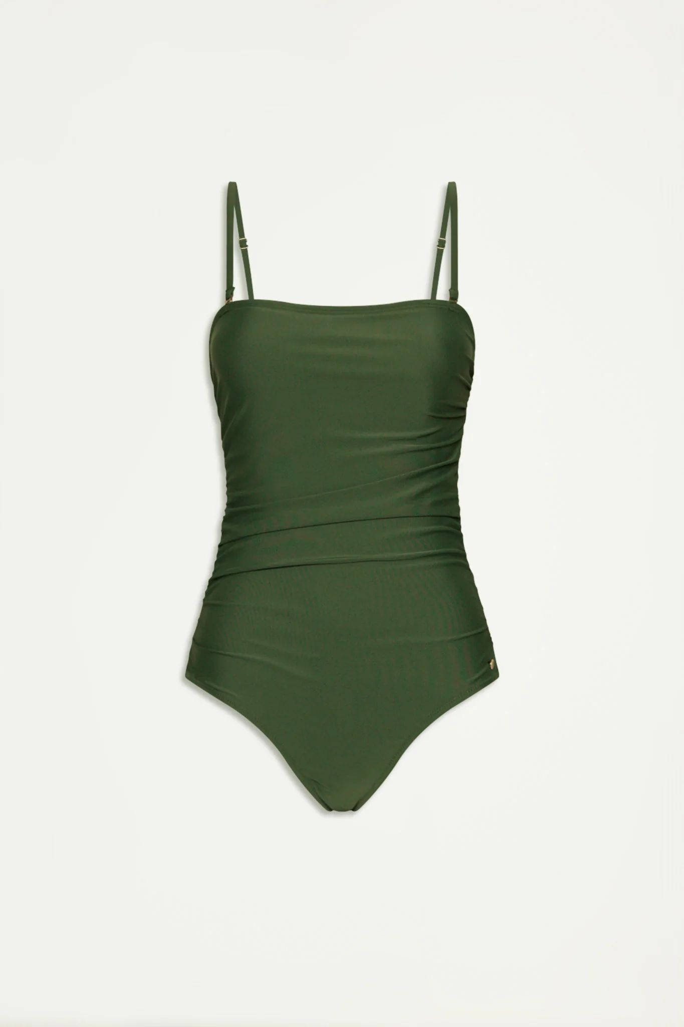 Matte Ruched One Piece - Image 7