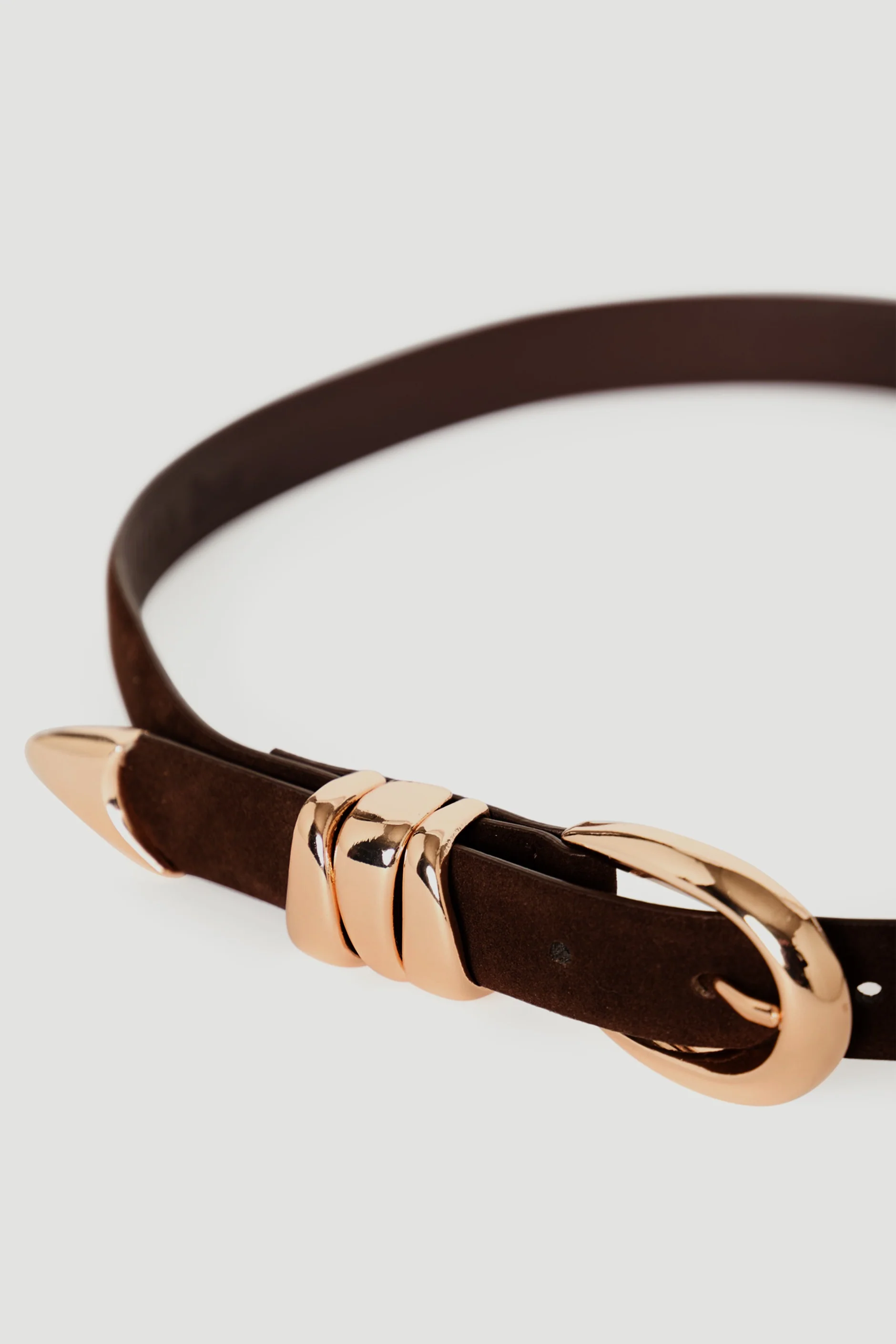 Olympia Faux Suede Belt - Image 2