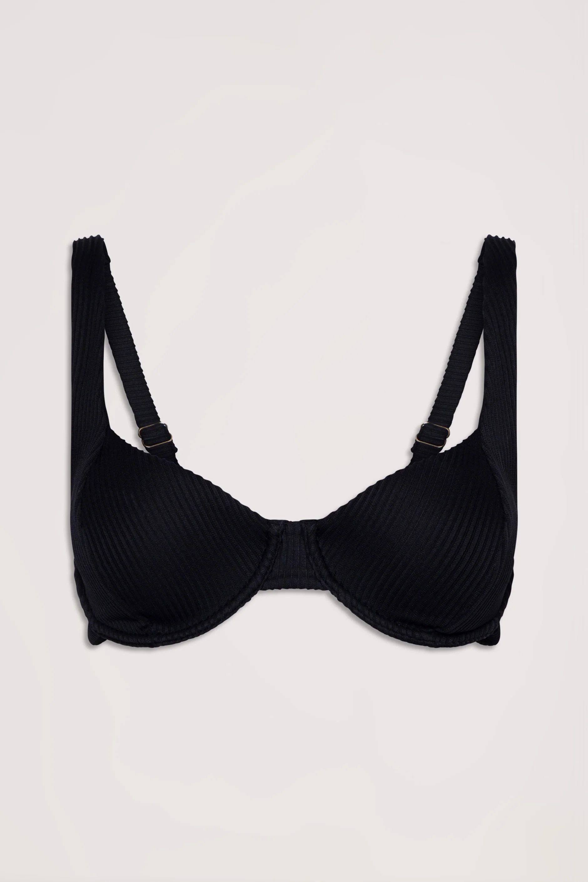 Rib Underwire Bikini Top - Image 9