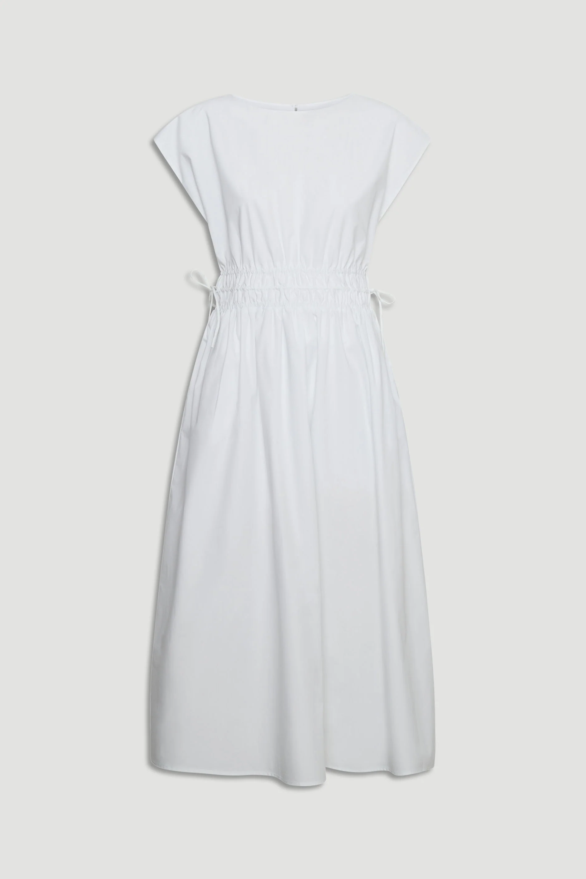 Zoe Shirred Waist Midi Dress - Image 4